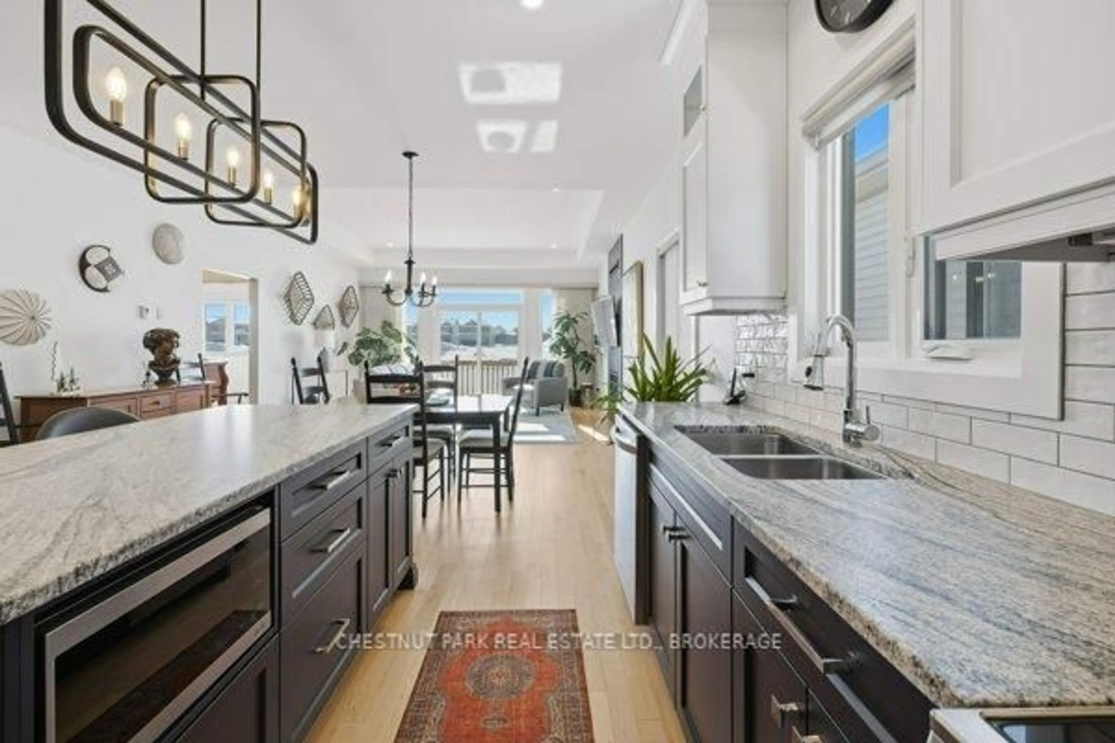 Open concept kitchen, ceramic/tile floor for 2748 Delmar St, Kingston Ontario K7P 0V2