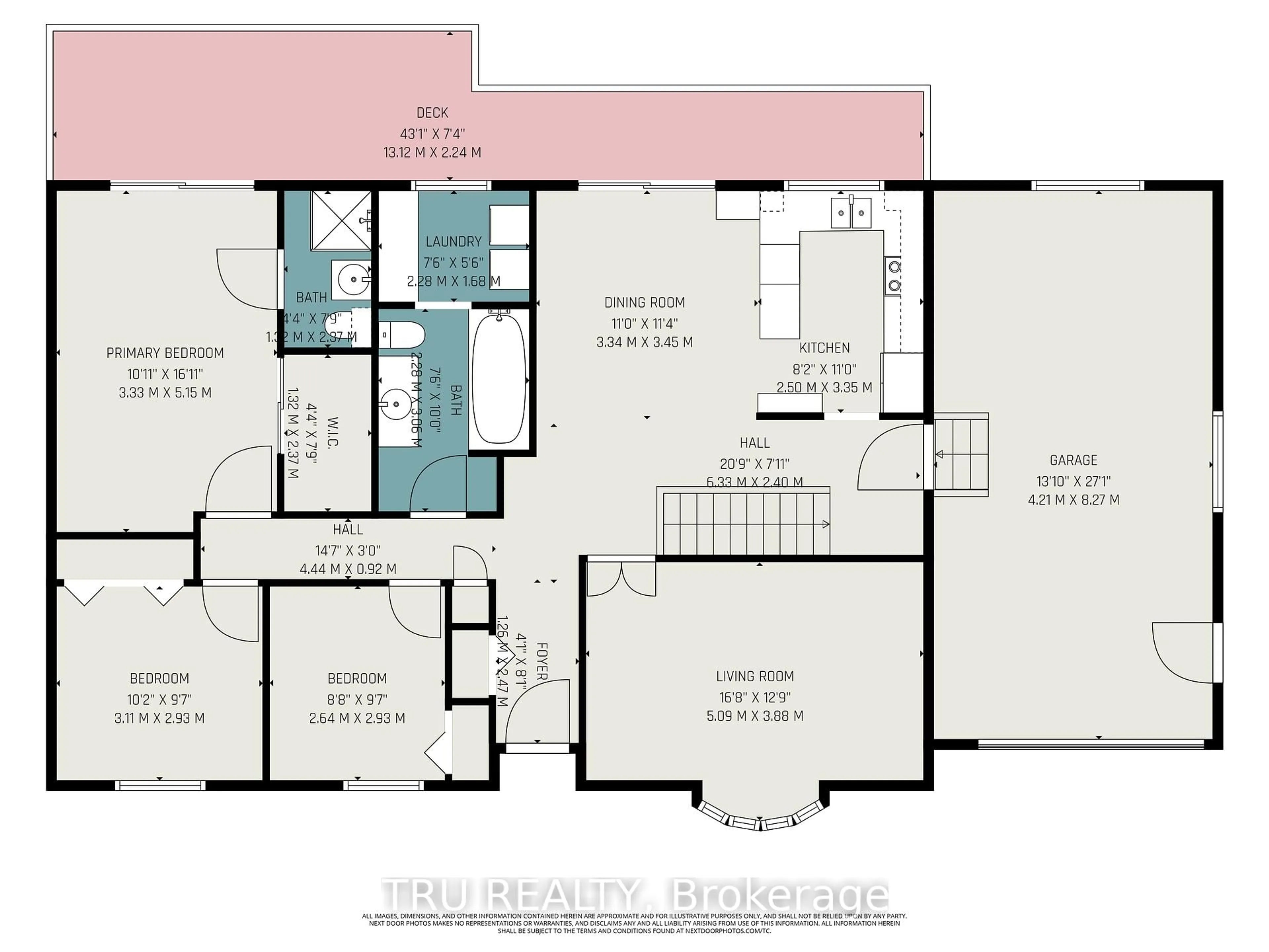Floor plan for 3717 Prudhomme St, Alfred and Plantagenet Ontario K0A 3K0