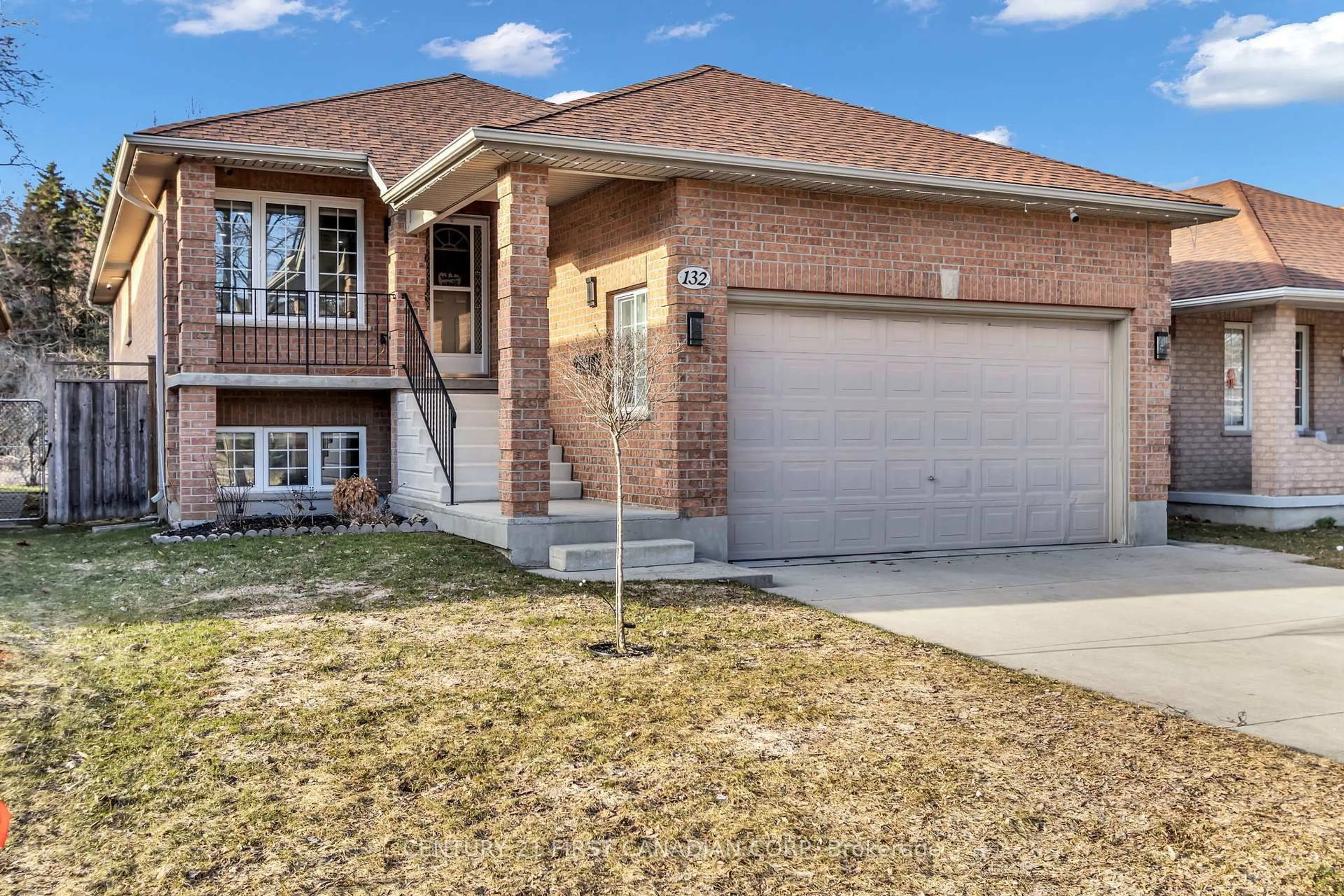 Home with brick exterior material, street for 132 Jensen Rd, London East Ontario N5V 4X6