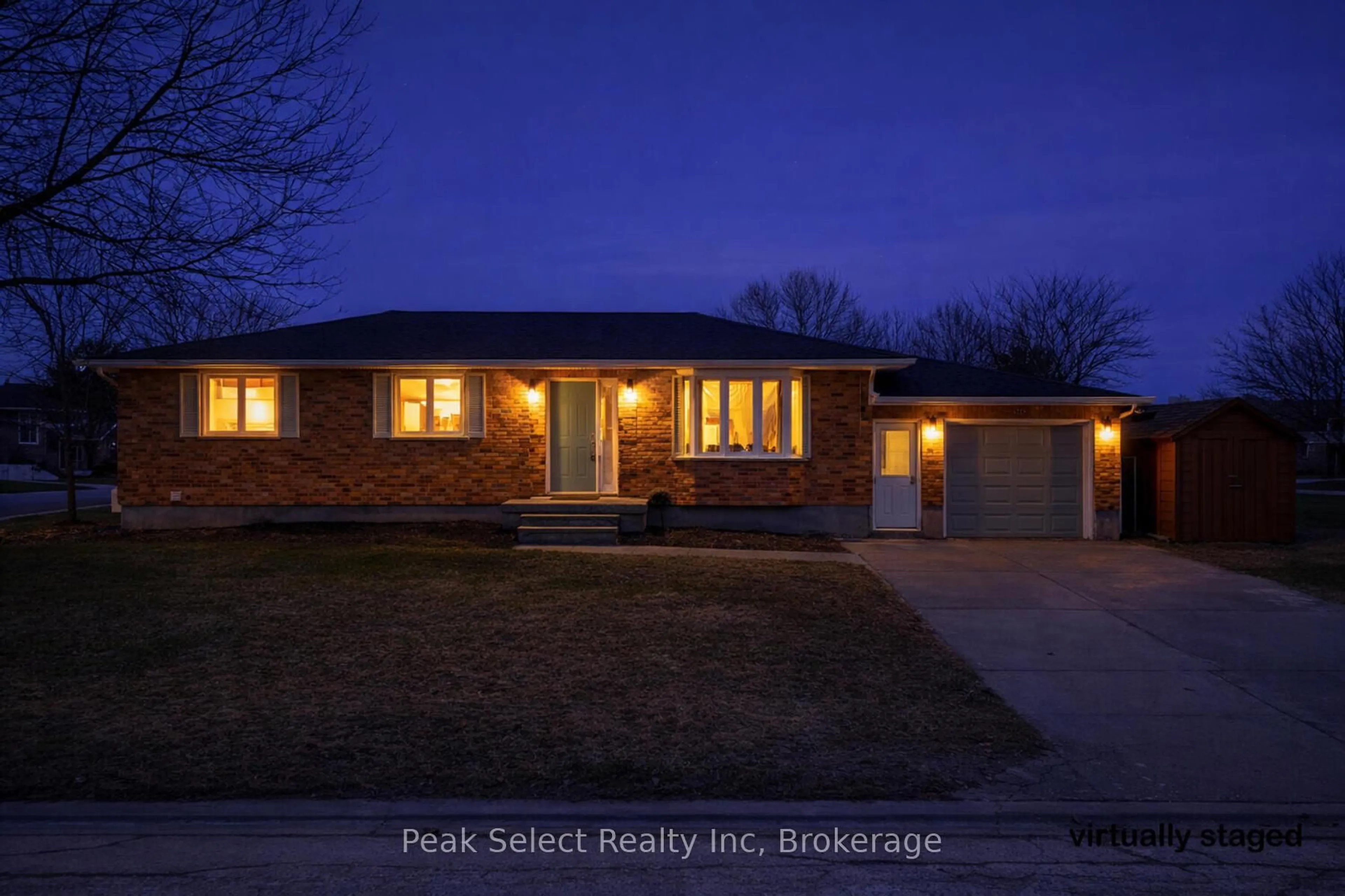 Home with brick exterior material, street for 12 MEADOWRIDGE Dr, St. Marys Ontario N4X 1B6