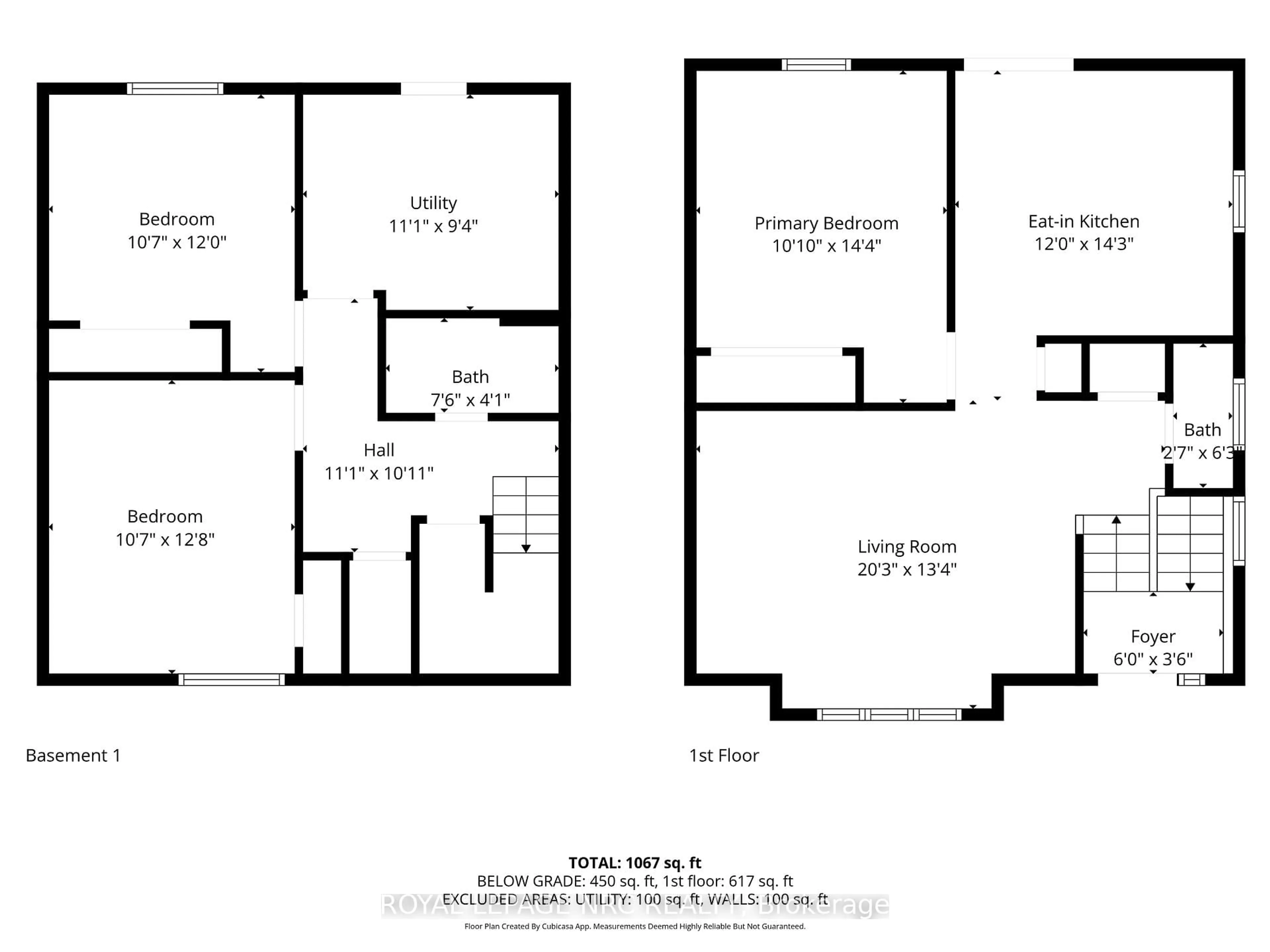 Floor plan for 163 Pine St, Thorold Ontario L2V 3M5
