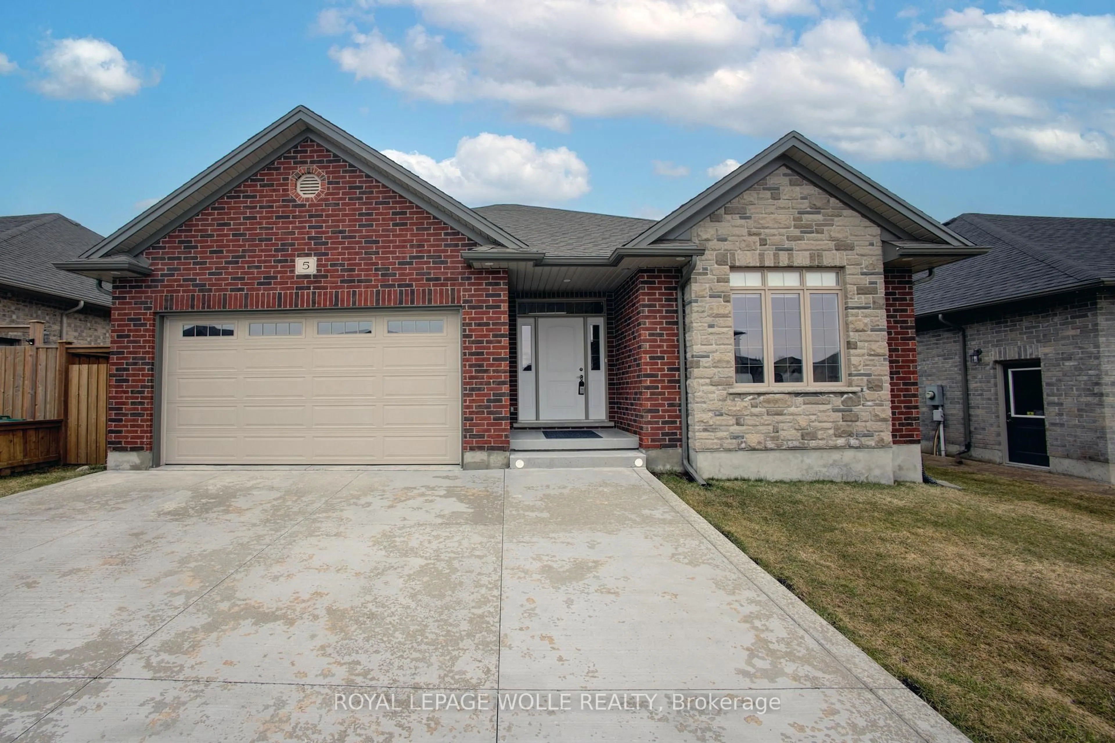 Home with brick exterior material, street for 5 Jack koehler Lane, Wellesley Ontario N0B 2T0