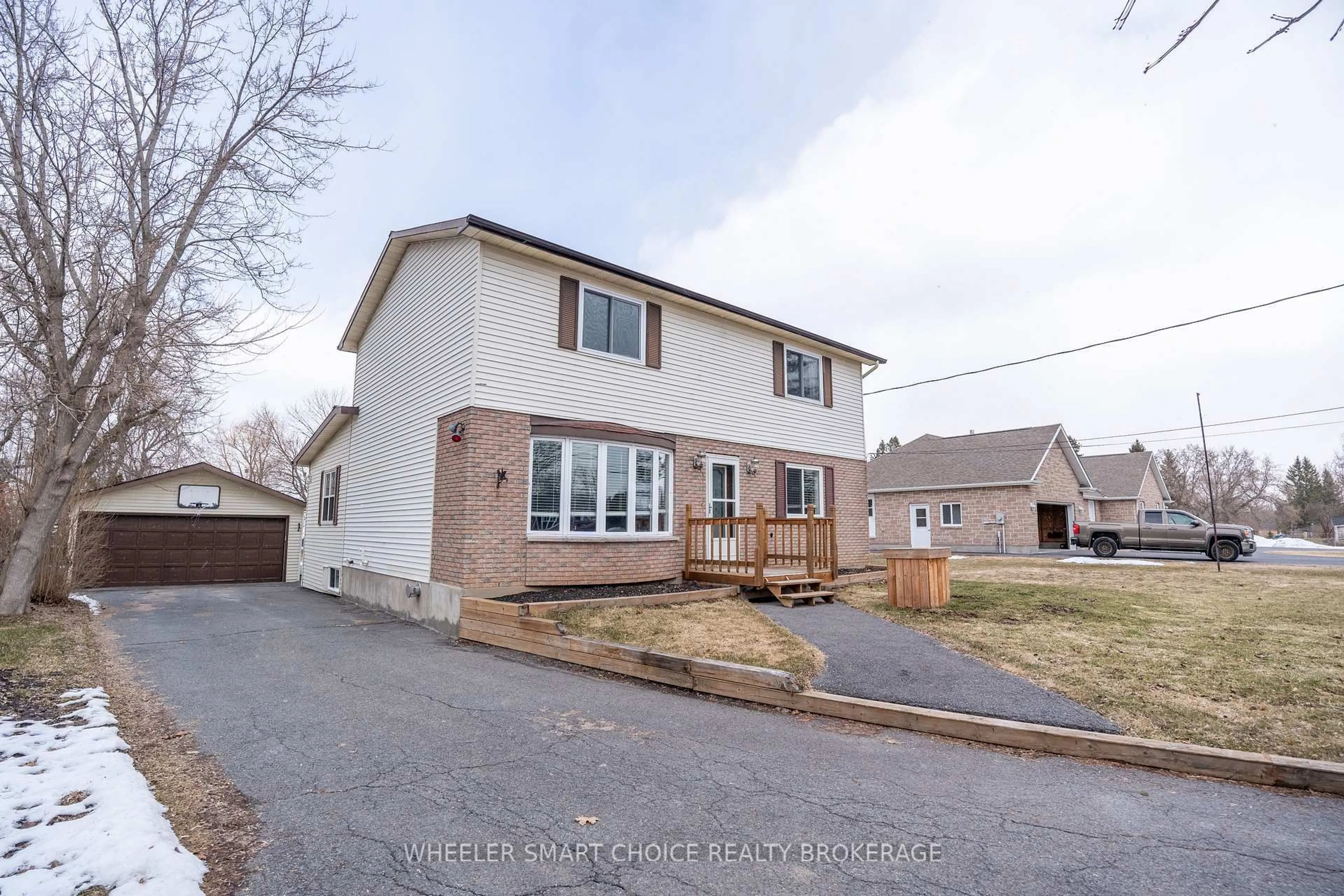 Home with brick exterior material, street for 17407 County Rd 18 Rd, South Stormont Ontario K0C 2A0