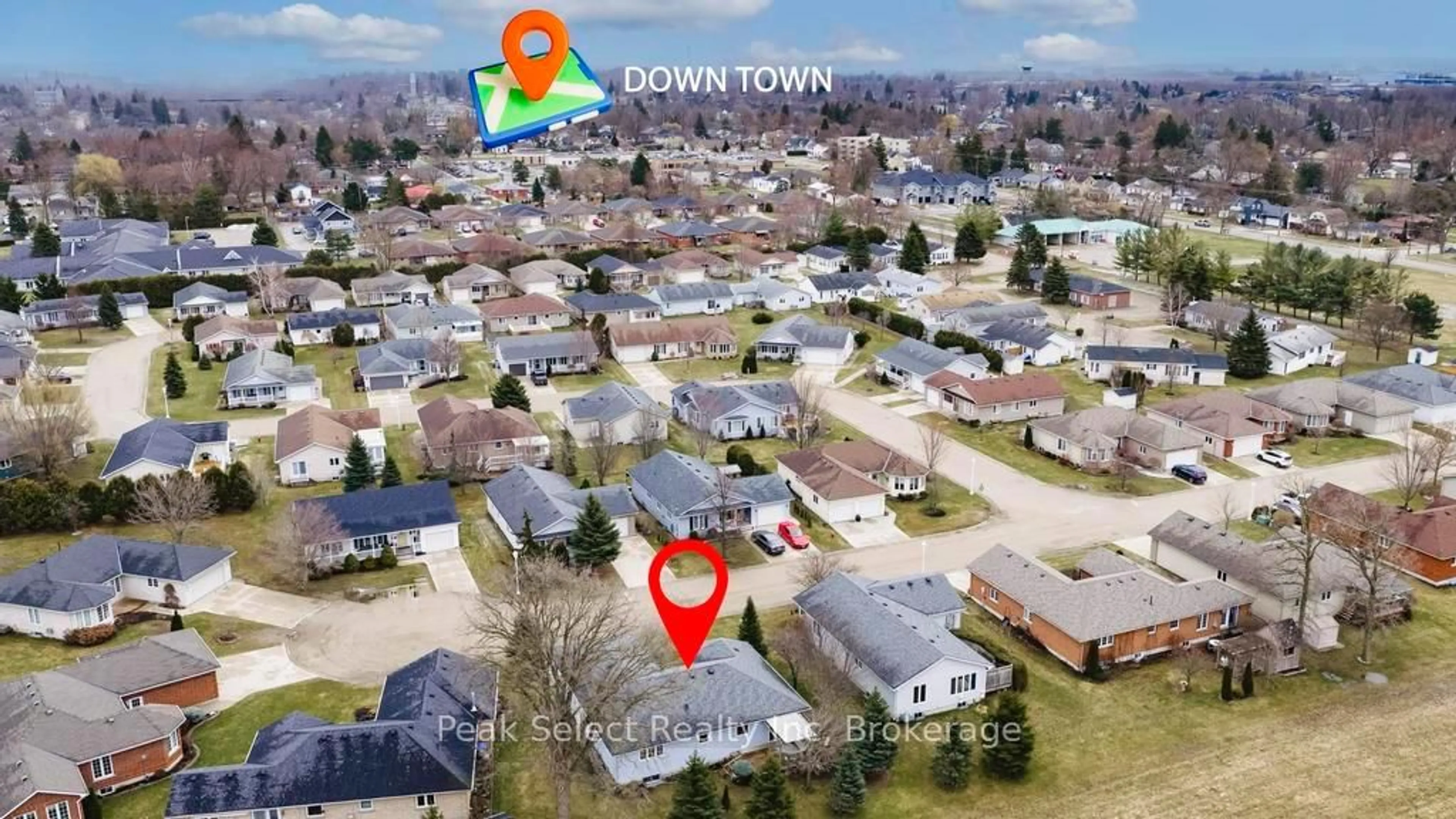 A pic from outside/outdoor area/front of a property/back of a property/a pic from drone, street for 30 Ann St #31, St. Marys Ontario N4X 1C8