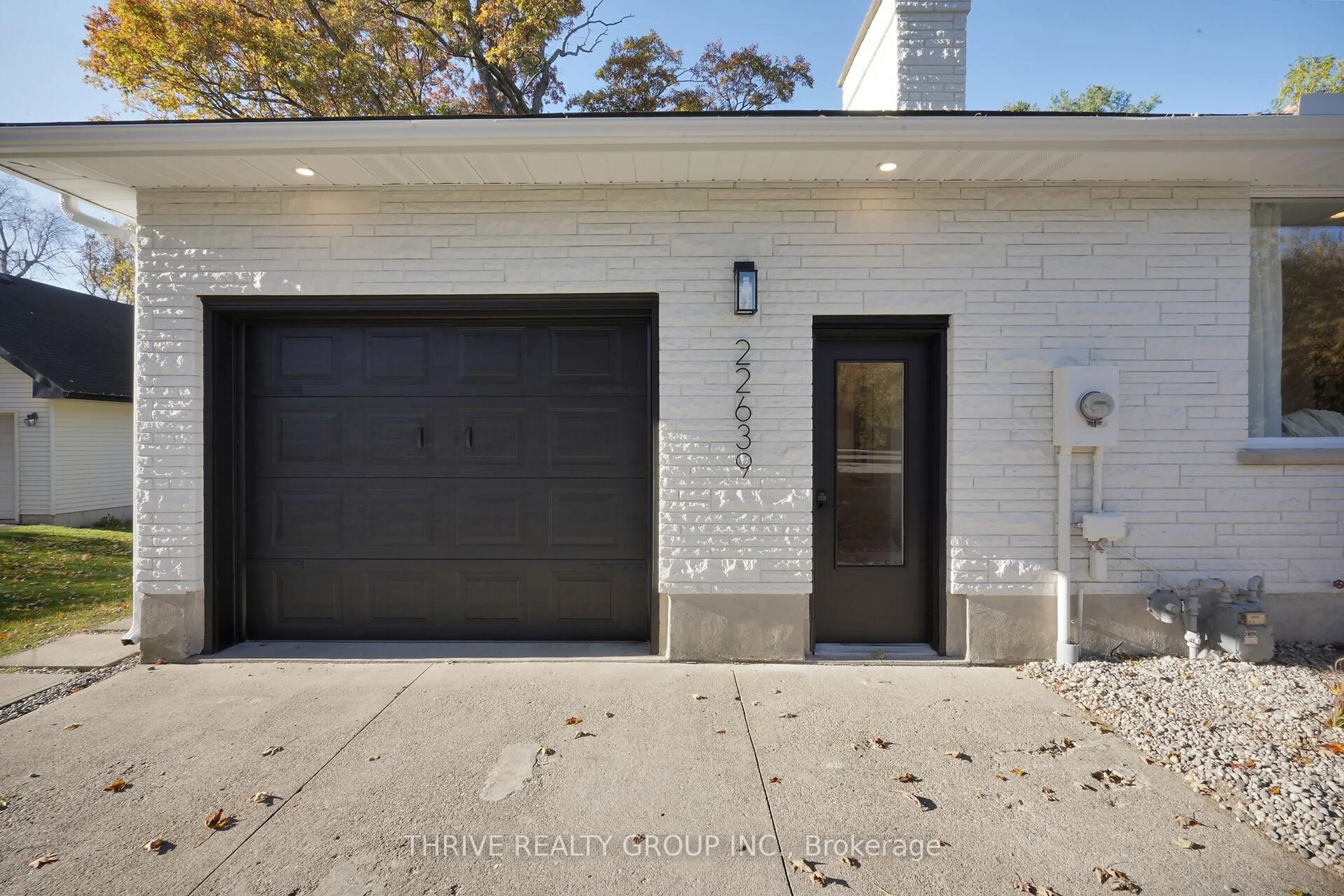 Home with brick exterior material, street for 22639 Troops Rd, Strathroy-Caradoc Ontario N0L 1W0