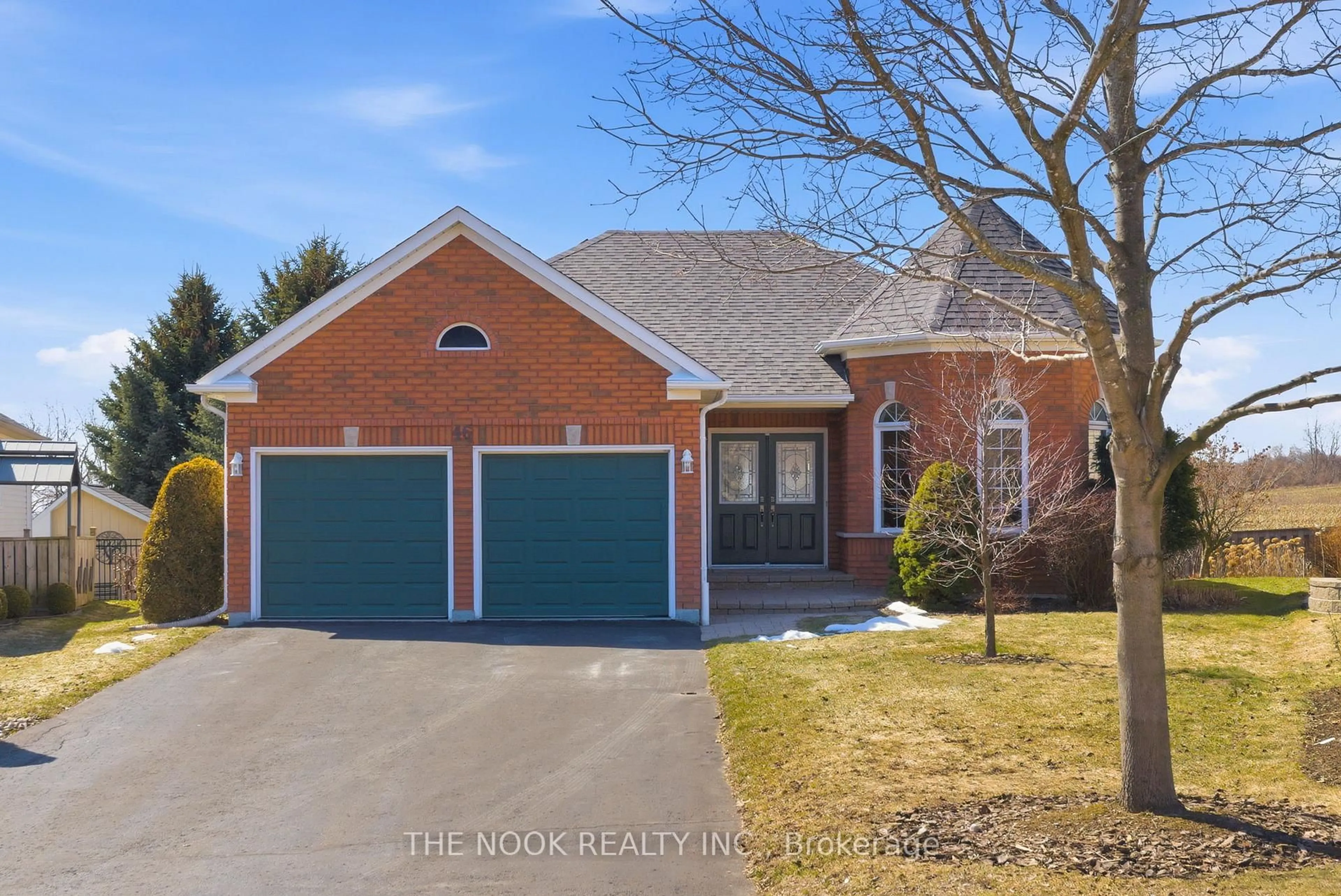 Home with brick exterior material, street for 46 Huffman Ave, Port Hope Ontario L1A 4K1