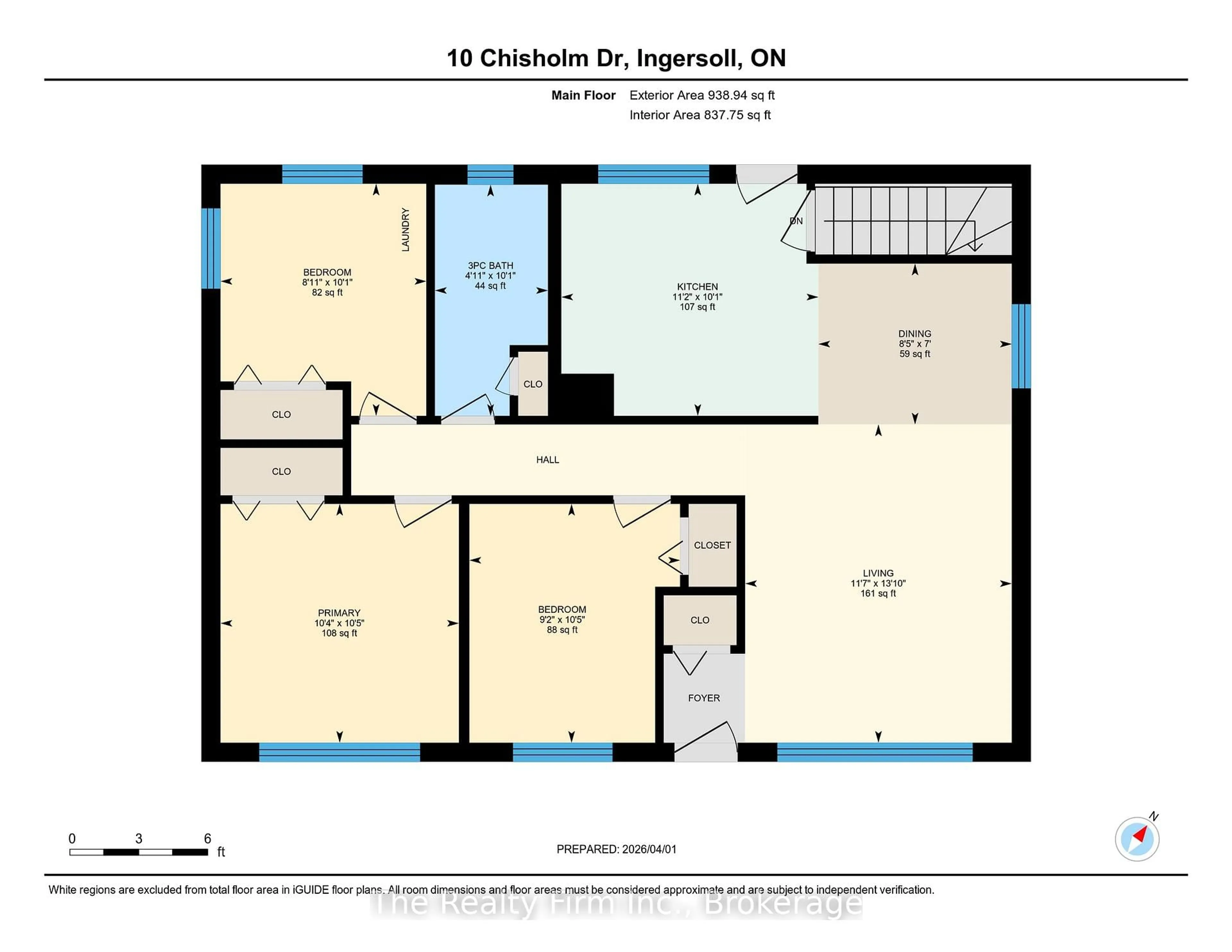 Floor plan for 10 Chisholm Dr, Ingersoll Ontario N5C 2C4