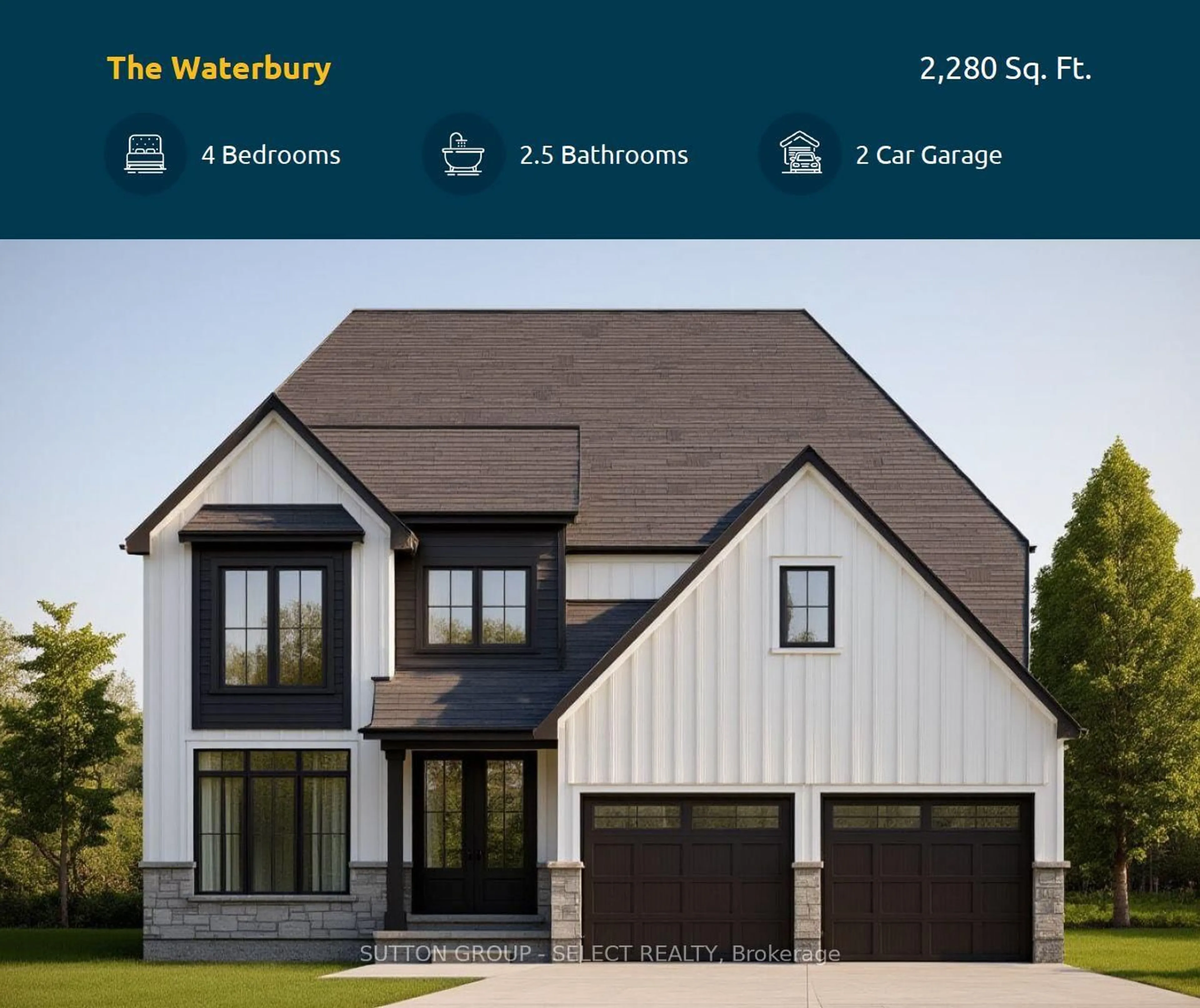 Home with vinyl exterior material, water/lake/river/ocean view for LOT 43 WOODLAND Walk, Southwold Ontario N5P 3T2