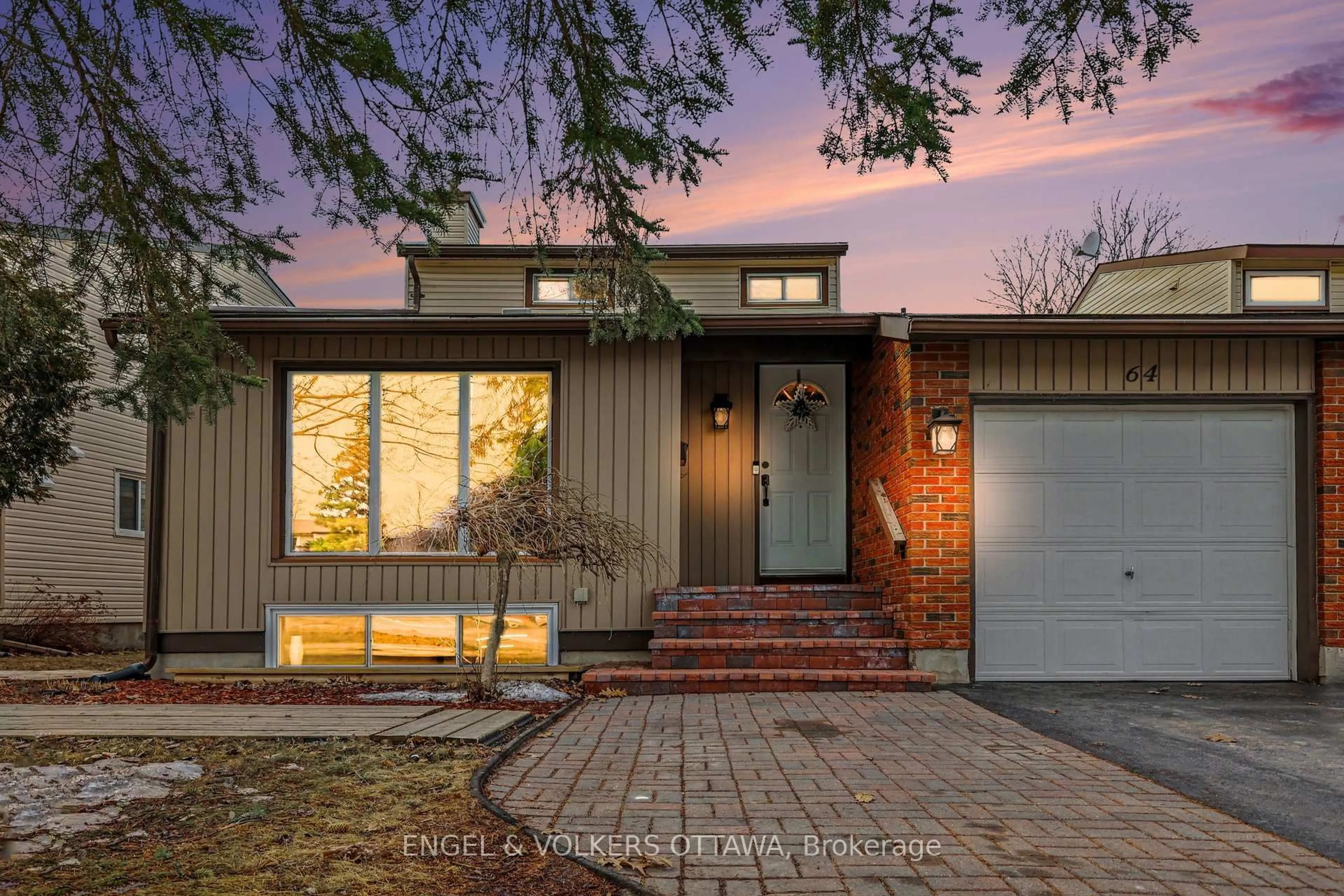 Home with brick exterior material, street for 64 Malvern Dr, Nepean Ontario K2J 1M1