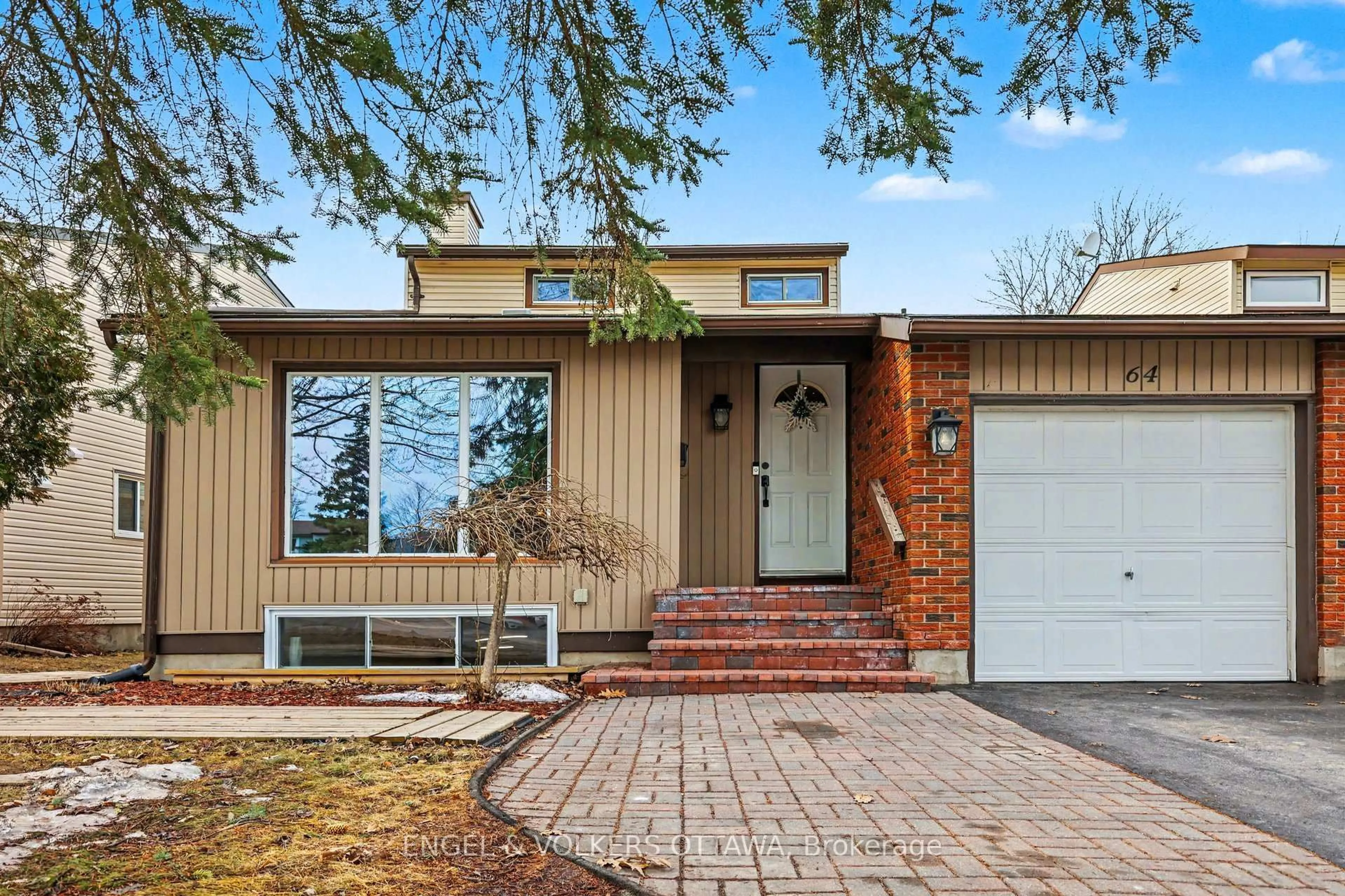 Home with brick exterior material, street for 64 Malvern Dr, Nepean Ontario K2J 1M1