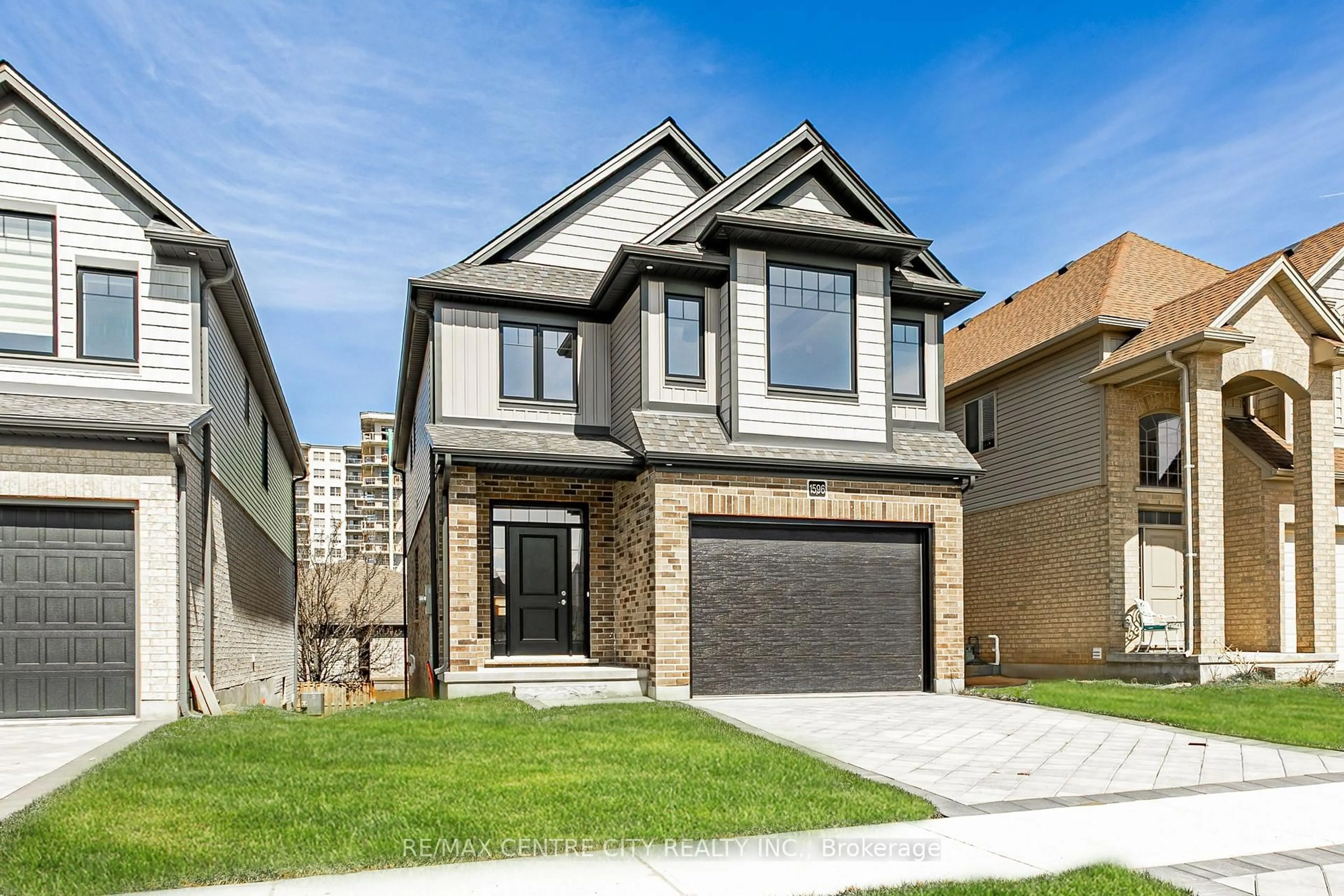 Home with brick exterior material, street for 1596 Noah Bend, London North Ontario N6G 5S1