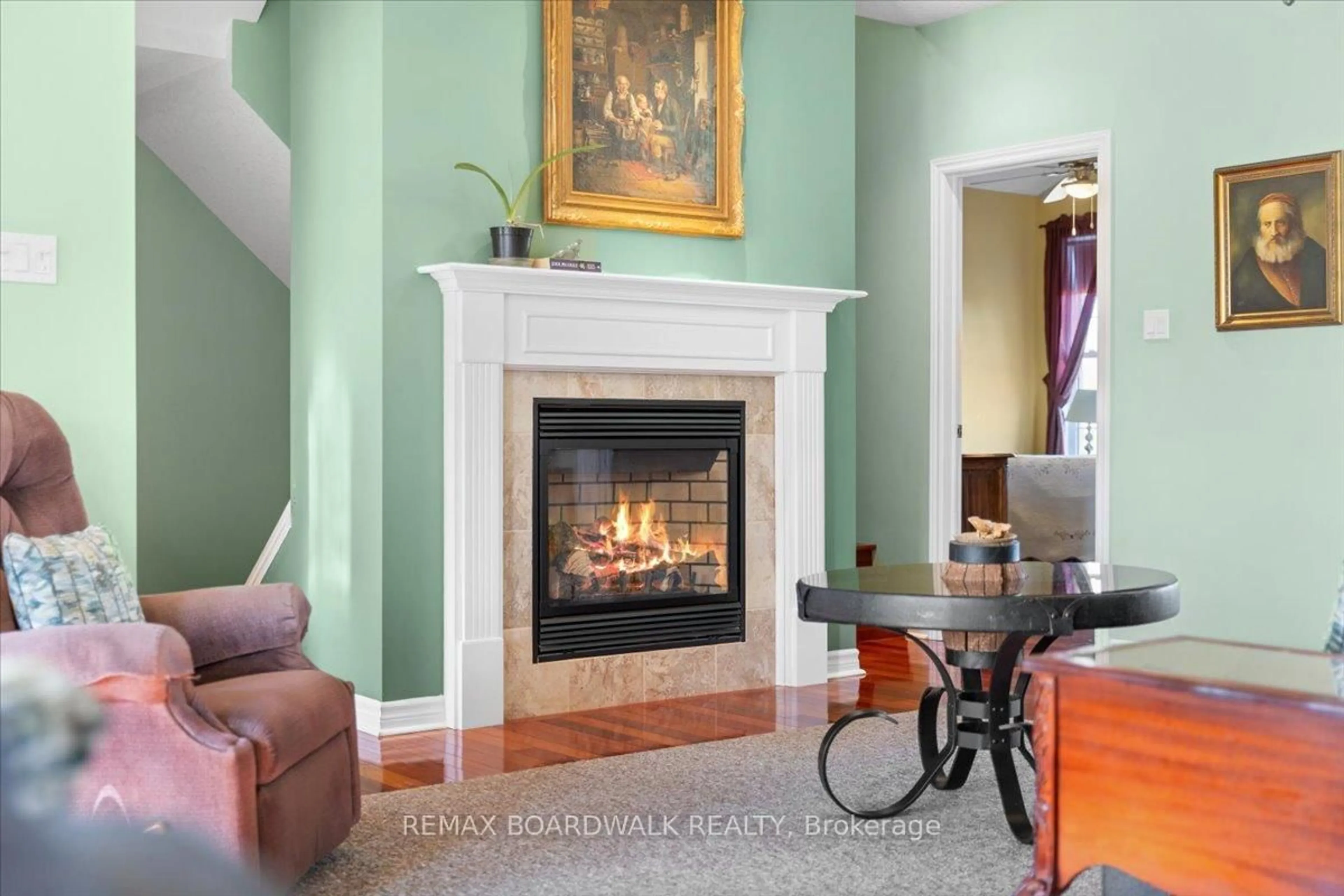 Living room with furniture, ceramic/tile floor for 71 Horace Dr, Rideau Lakes Ontario K0G 1V0