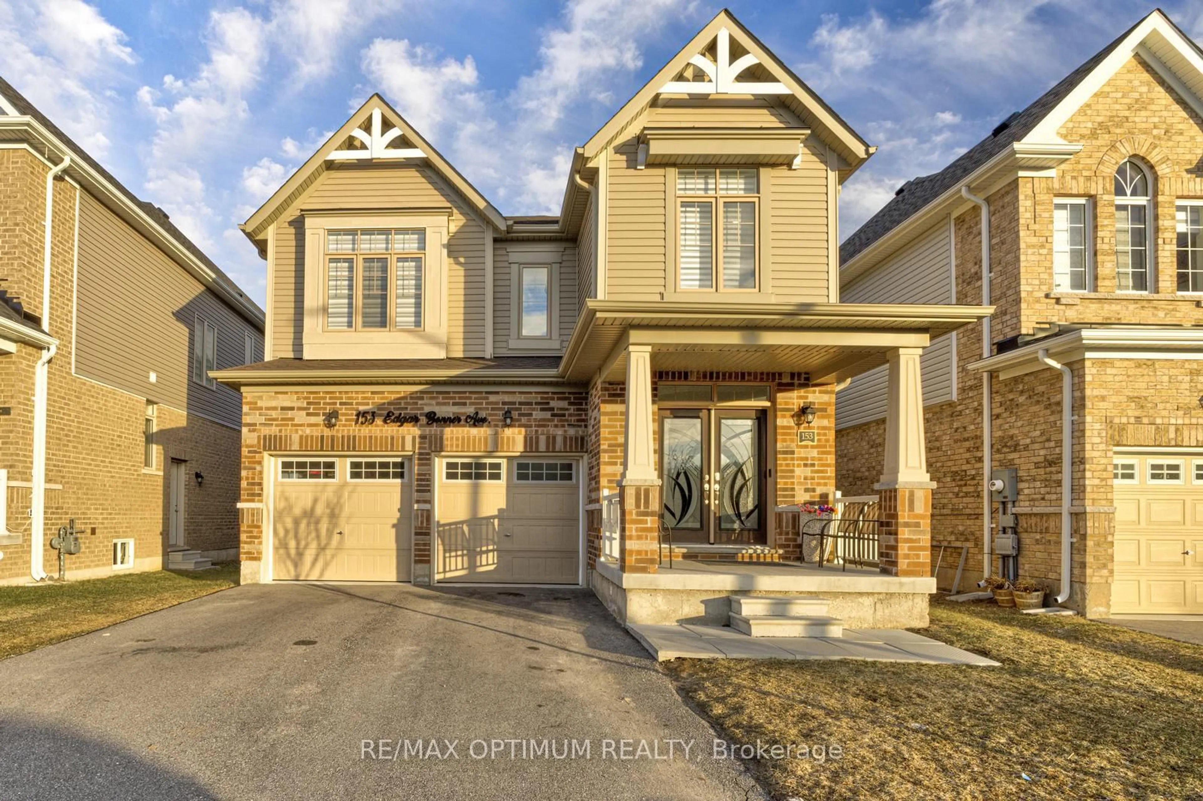 Home with brick exterior material, street for 153 Edgar Bonner Ave, Guelph/Eramosa Ontario N0B 2K0