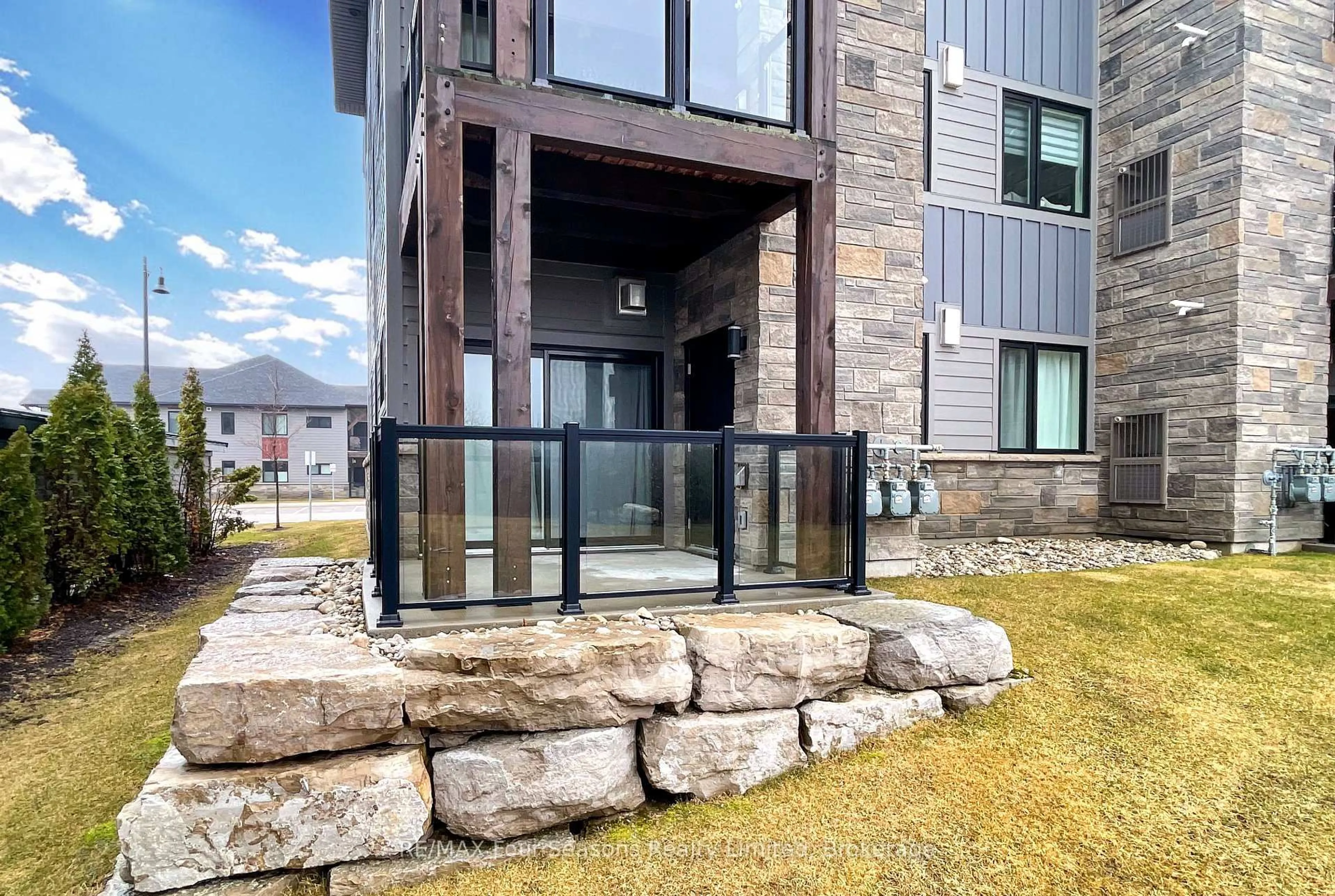 Patio, unknown for 12 BEAUSOLEIL Lane #107, Blue Mountains Ontario L9Y 2X5