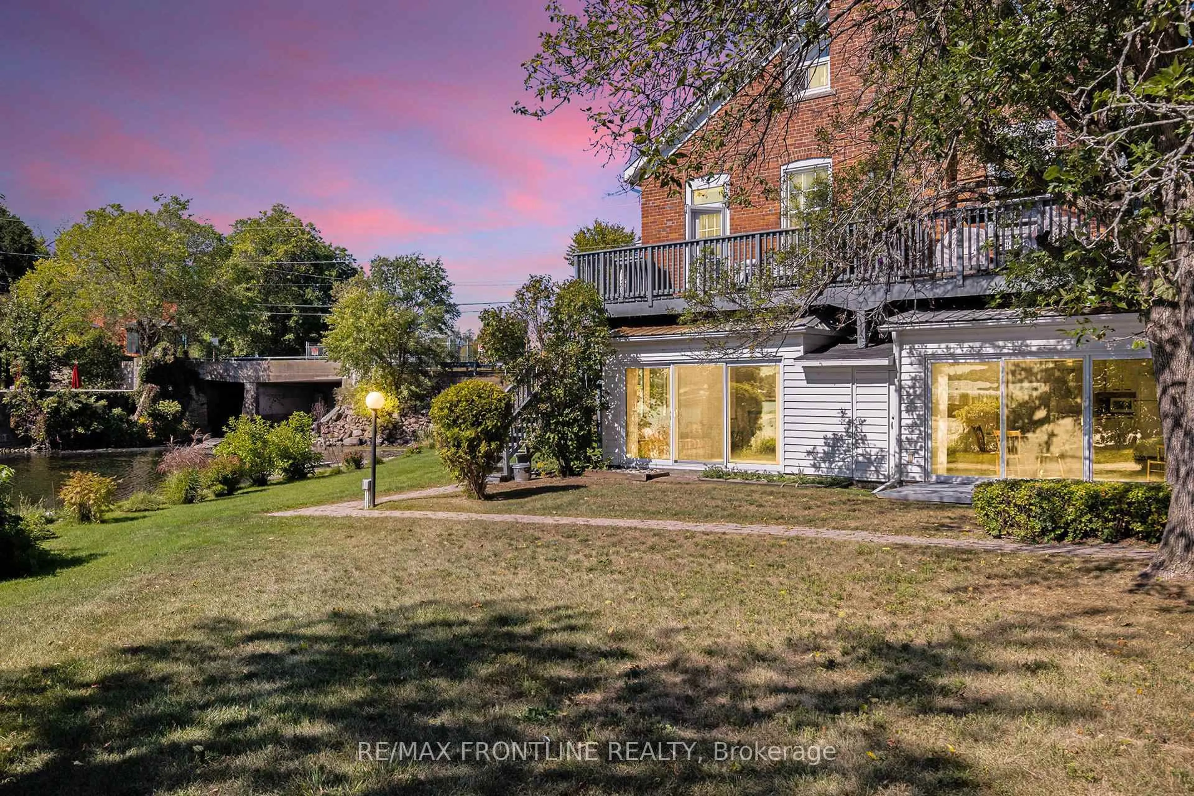 A pic from outside/outdoor area/front of a property/back of a property/a pic from drone, street for 19 Main St #1, Westport Ontario K0G 1X0