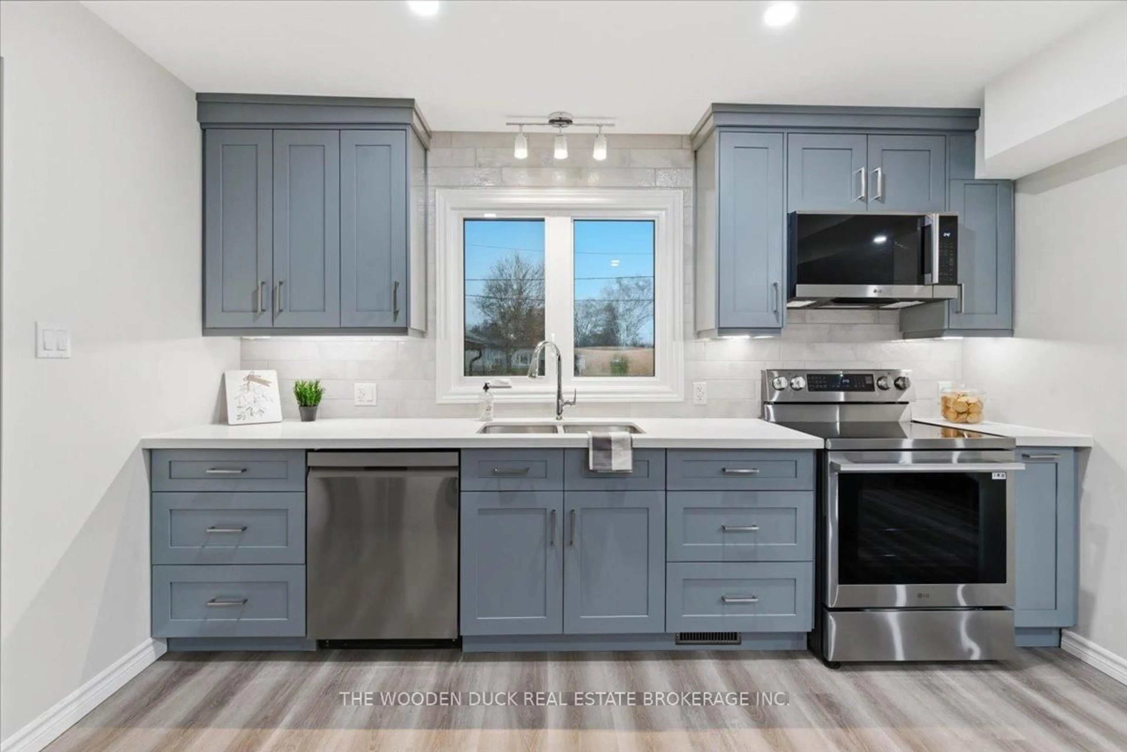 Open concept kitchen, ceramic/tile floor for 4329 Old Hwy 2 Highway, Belleville Ontario K8N 4Z4