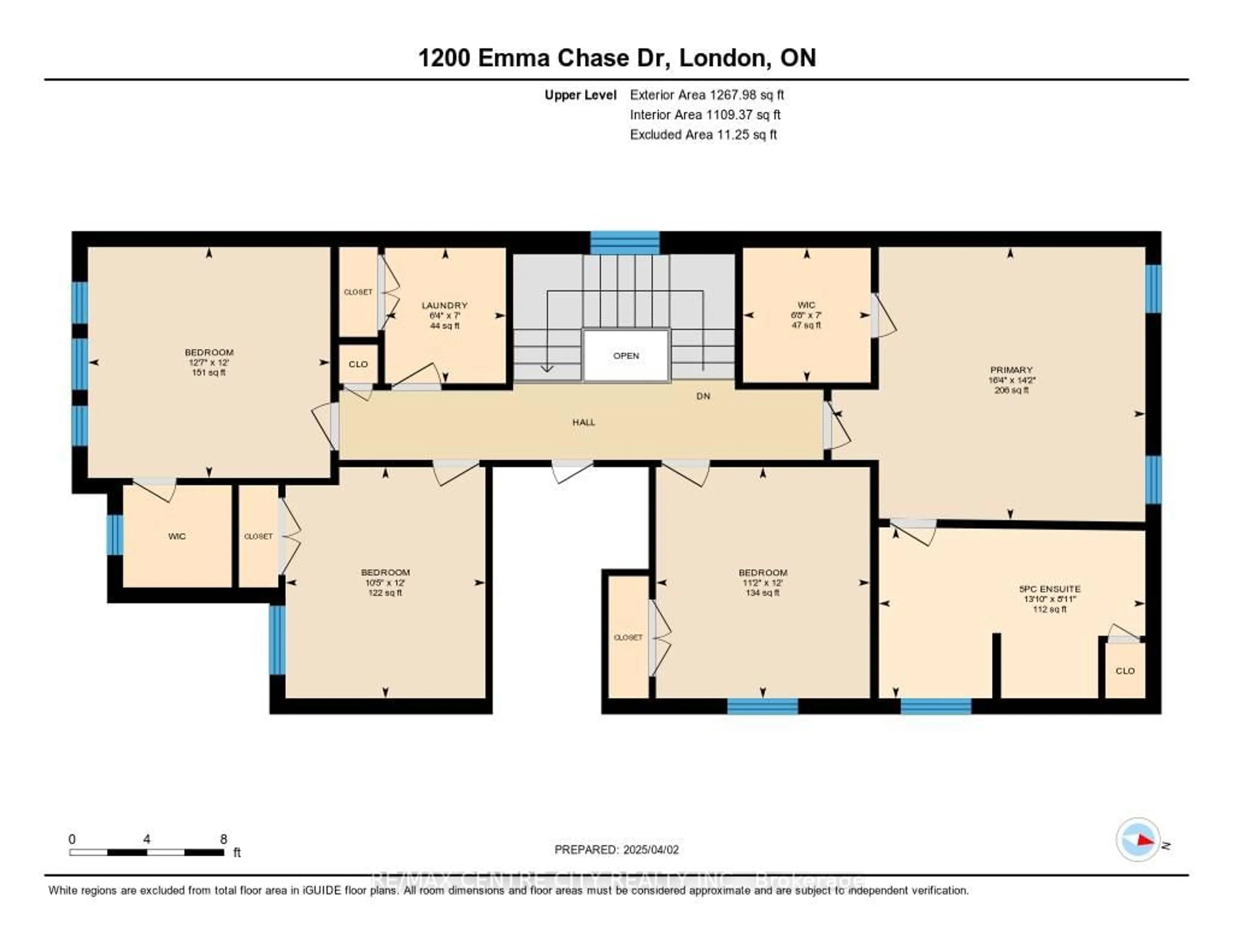 Floor plan for 1200 Emma Chase Dr, London North Ontario N6G 5S1