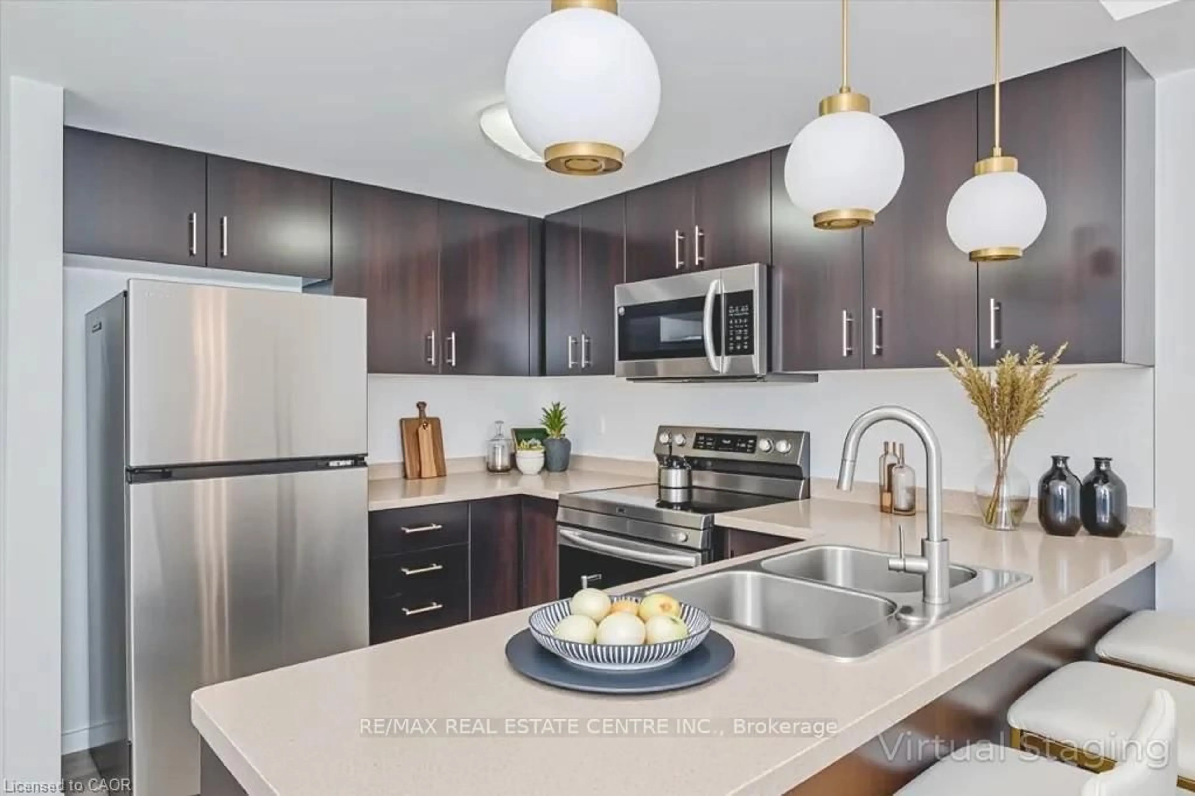 Open concept kitchen, unknown for 41 Goodwin Dr #202, Guelph Ontario N1L 0E7