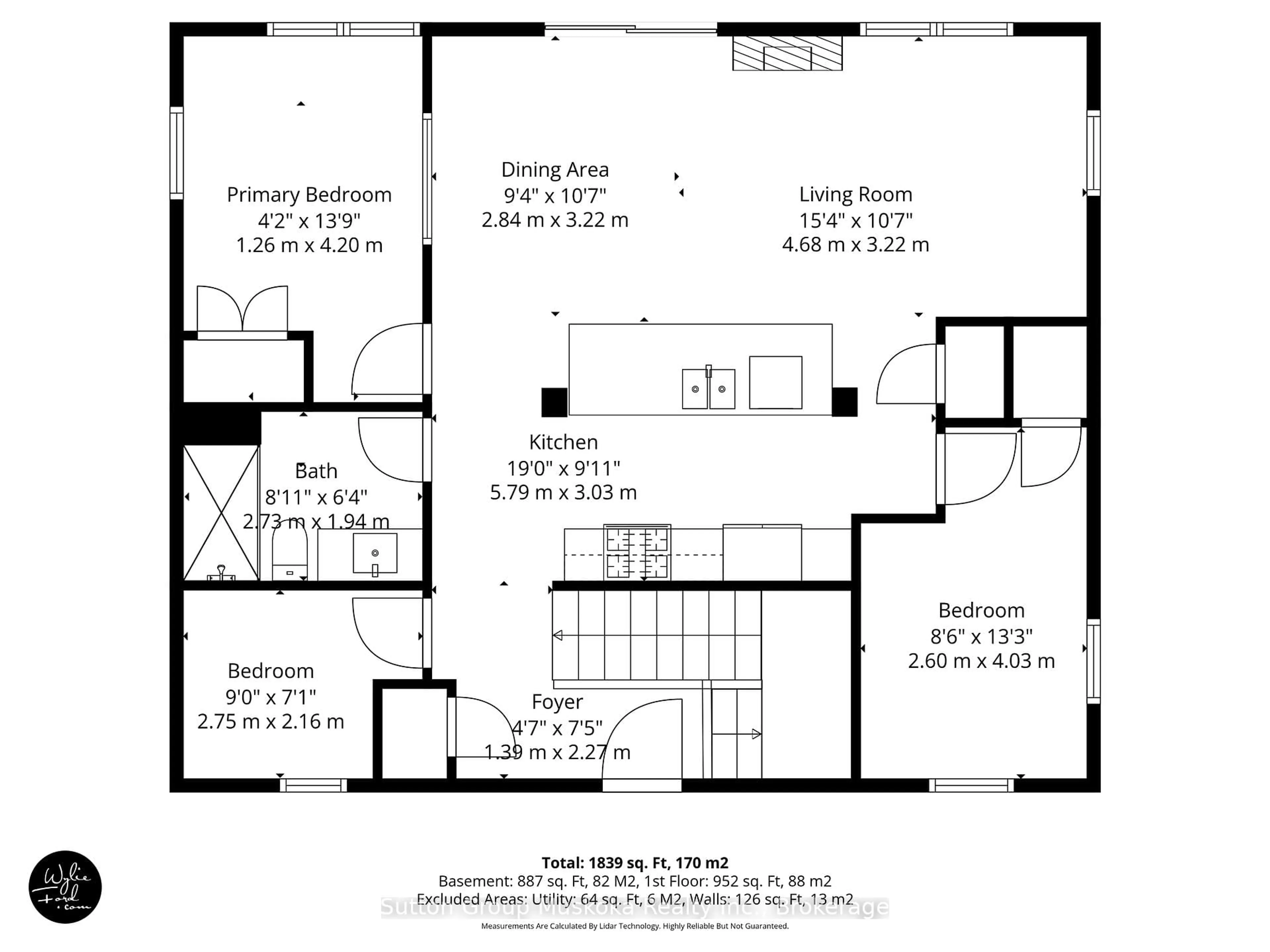 Floor plan for 1765 Machar Strong Boundary Rd, Strong Ontario P0A 1Z0