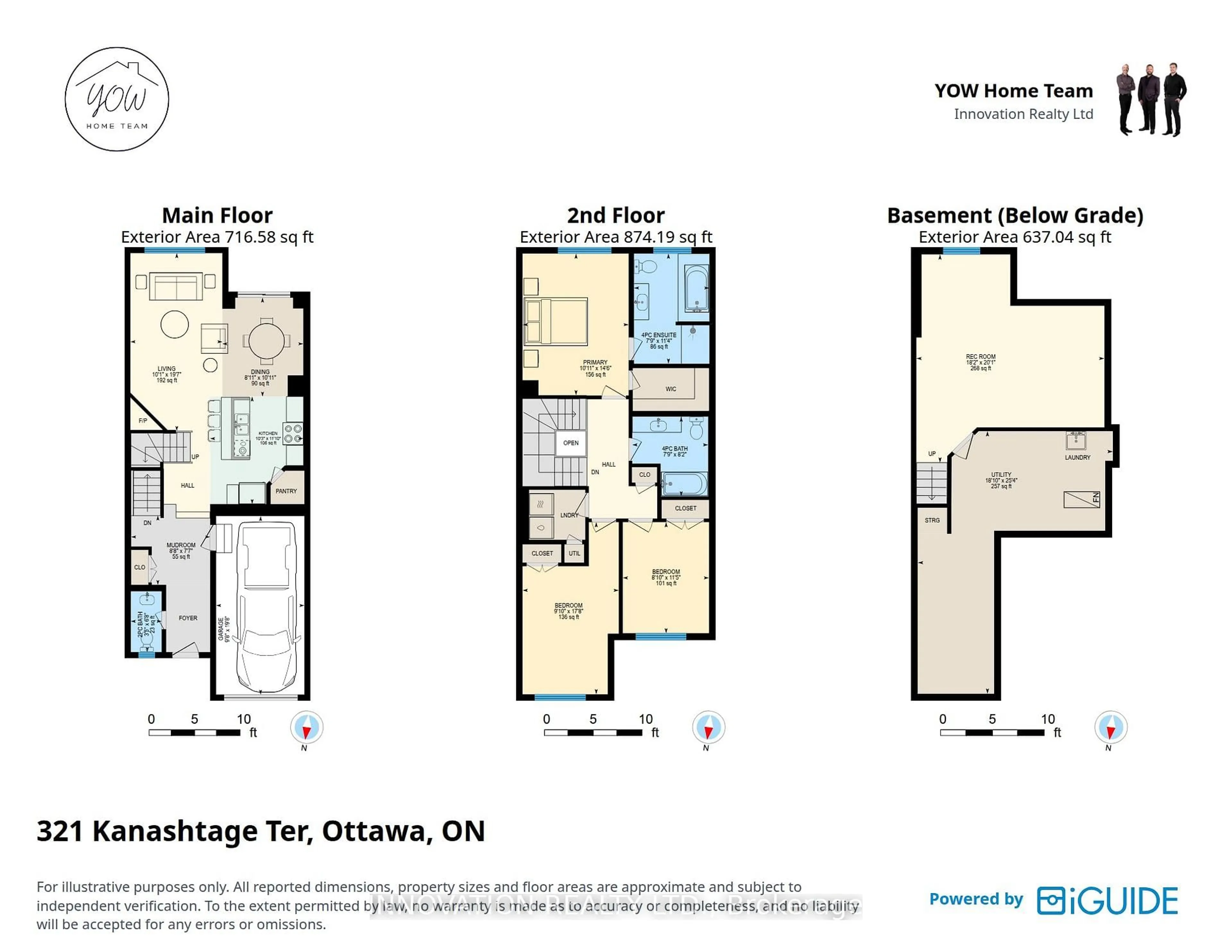 Floor plan for 321 Kanashtage Terr, Orleans Ontario K4A 5K1