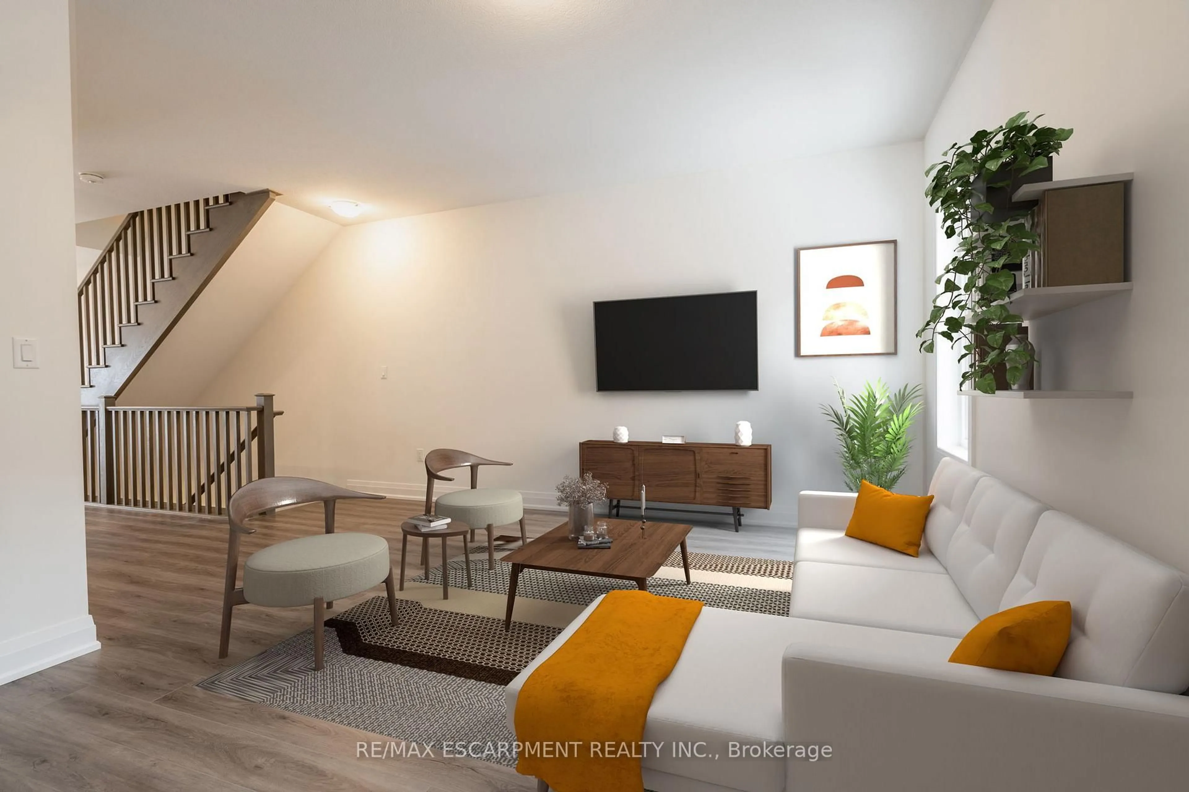 Living room with furniture, unknown for 16 CLEAR VALLEY Lane, Hamilton Ontario L0R 1W0