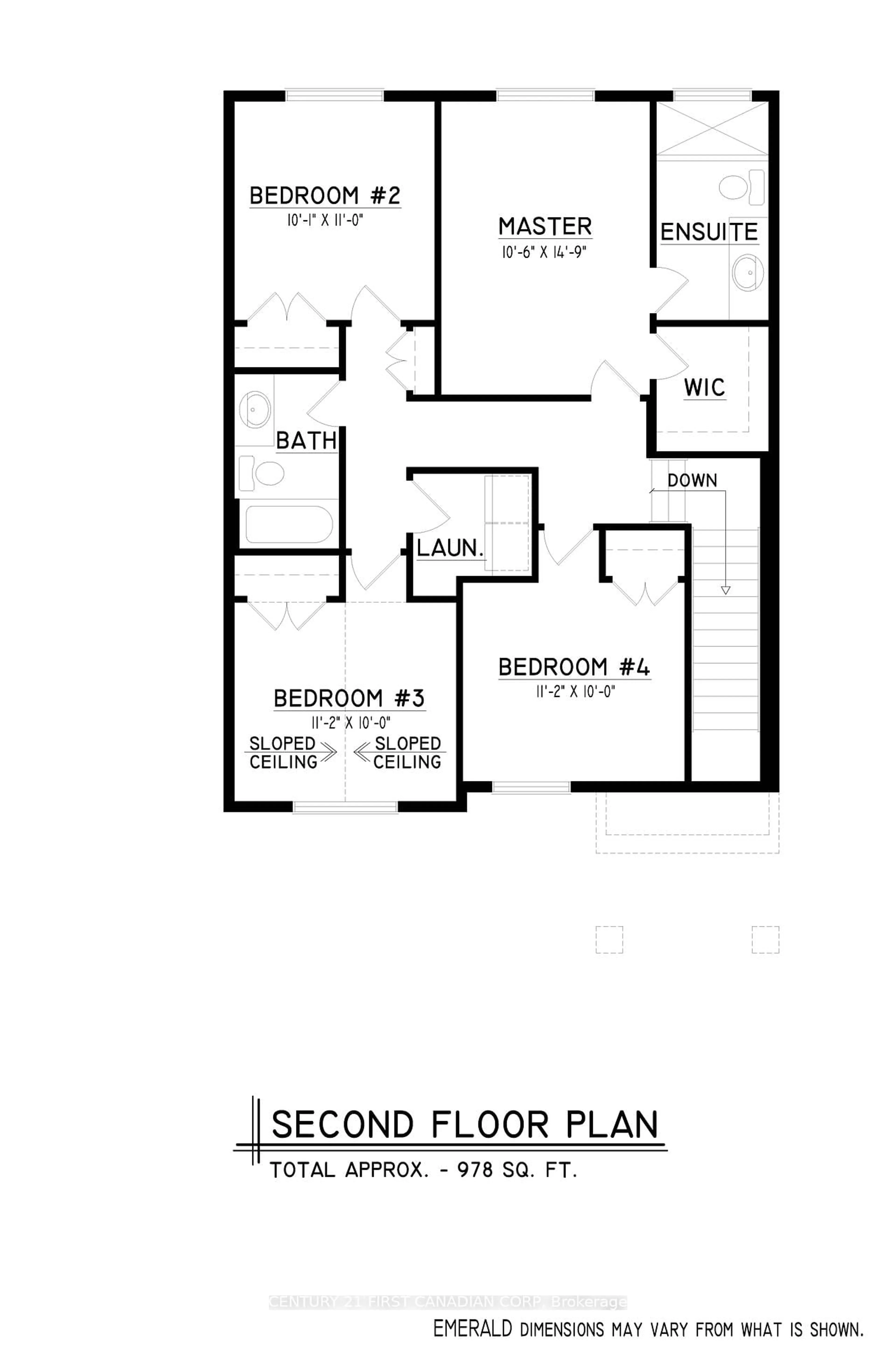 Floor plan for 1185 Honeywood Dr Dr, London South Ontario N6M 0L6
