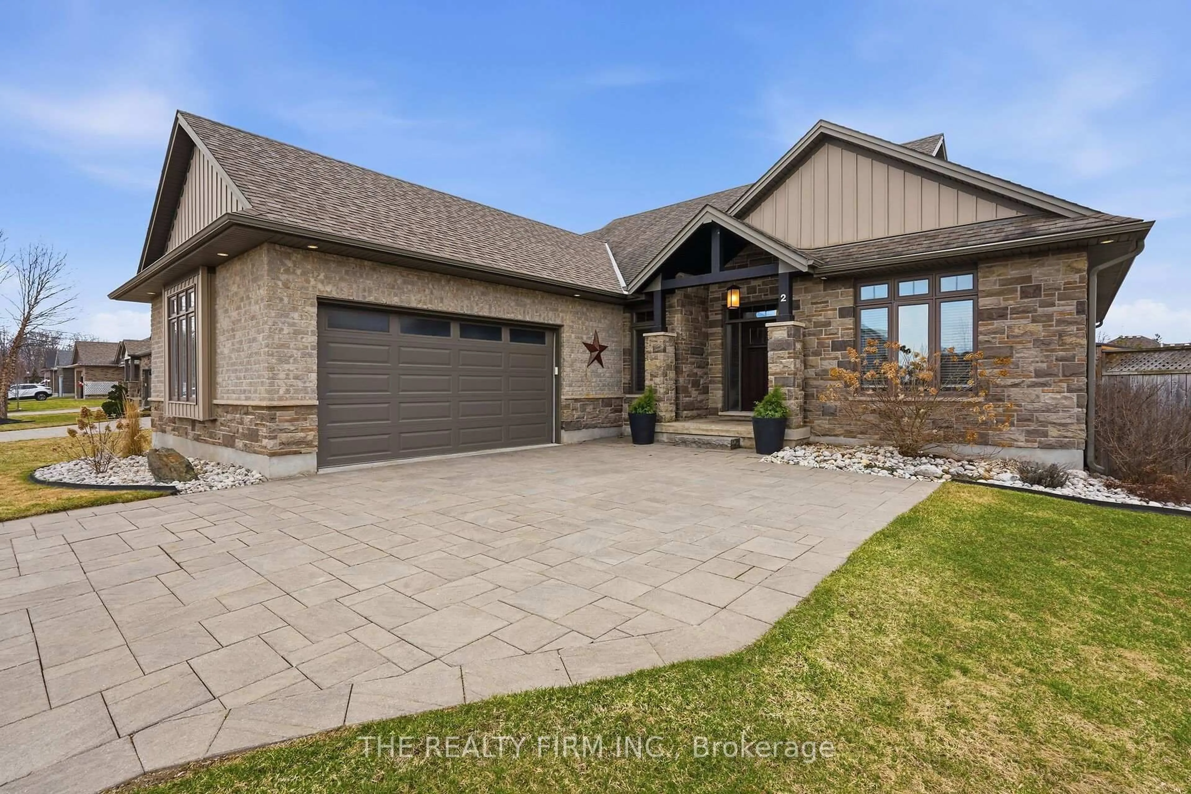 Home with brick exterior material, street for 2 Slammer Tr, Thames Centre Ontario N0M 2P0