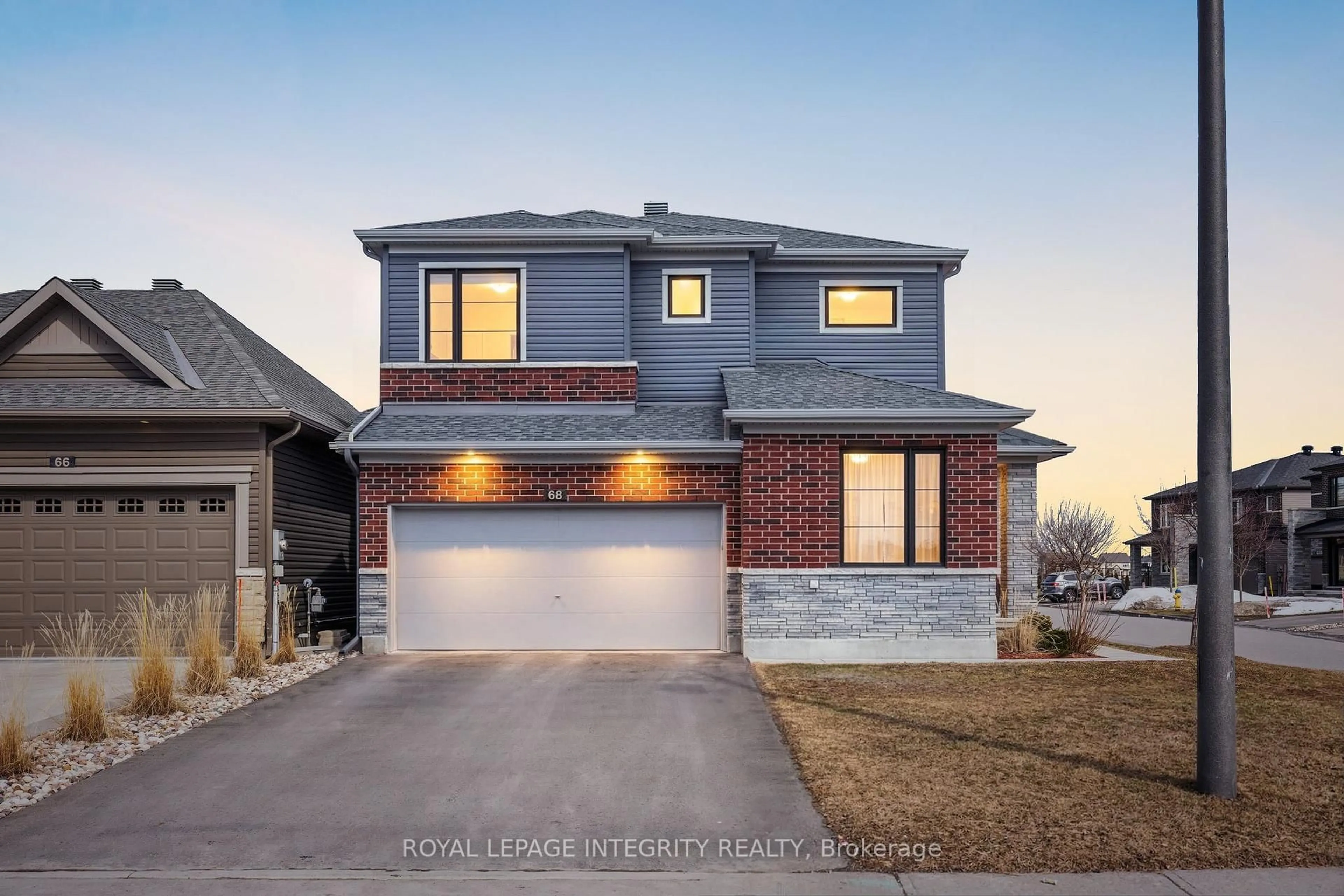 Home with brick exterior material, street for 68 Malachigan Cres, Orleans Ontario K4A 1G5