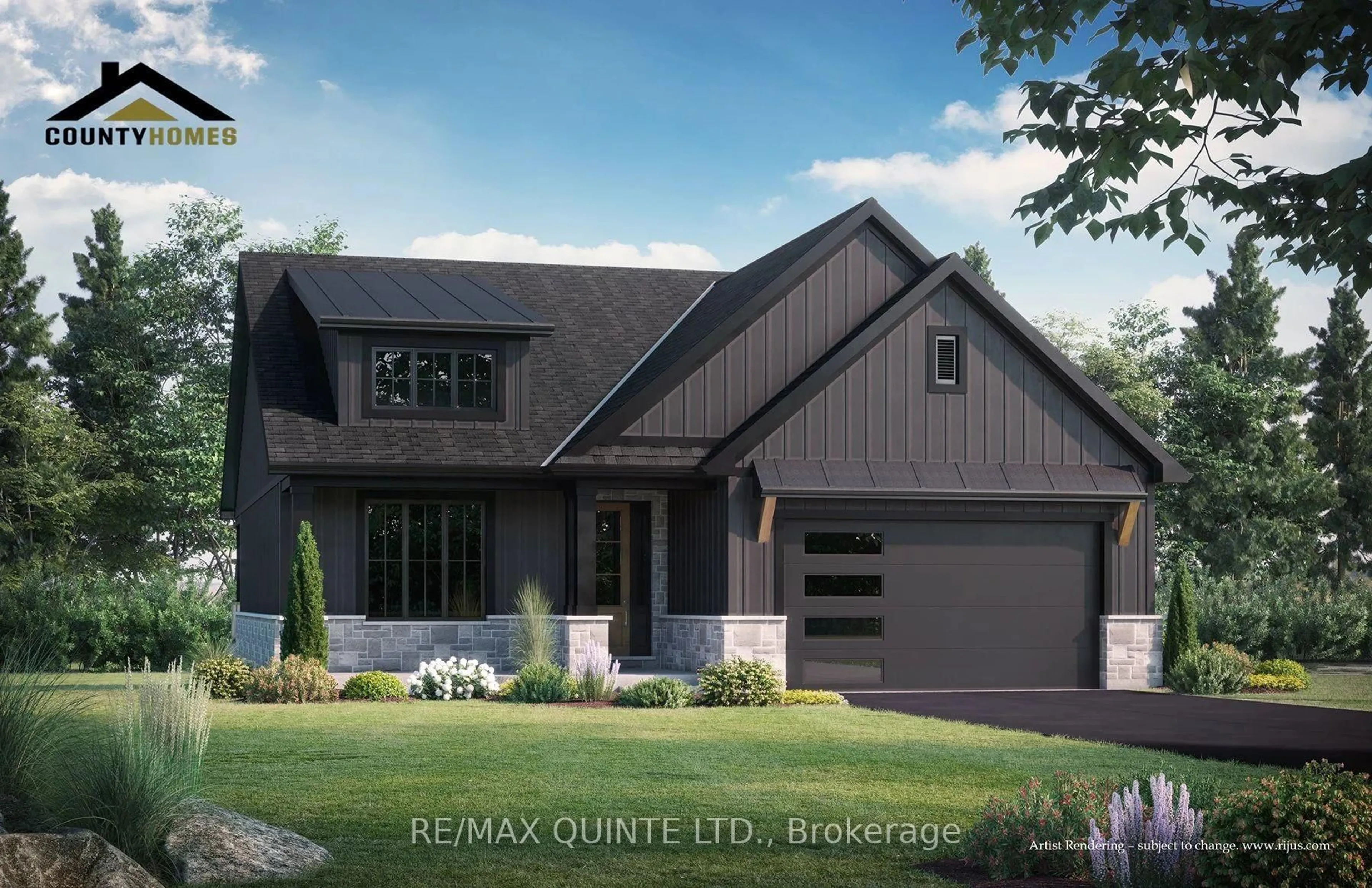 Home with brick exterior material, street for 8 Deerview Dr, Quinte West Ontario K8V 0L8