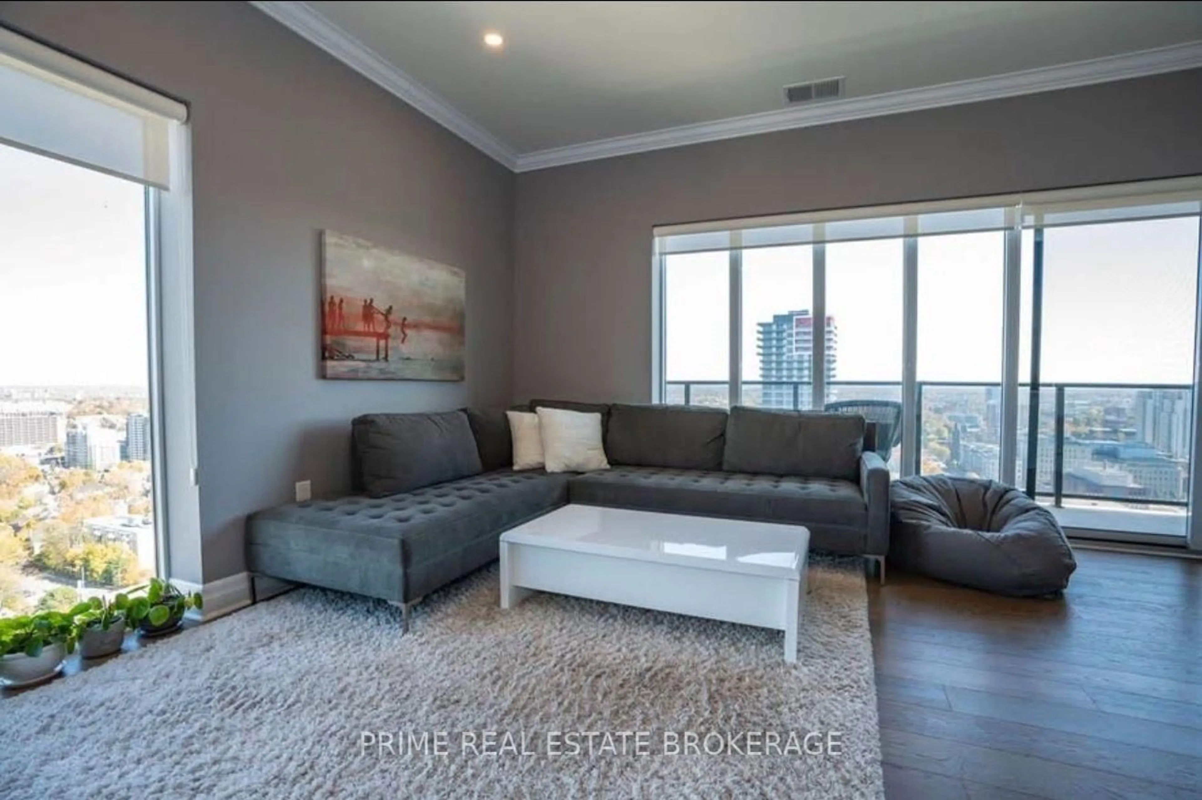 Living room with furniture, unknown for 505 Talbot St #2503, London East Ontario N6A 2S6