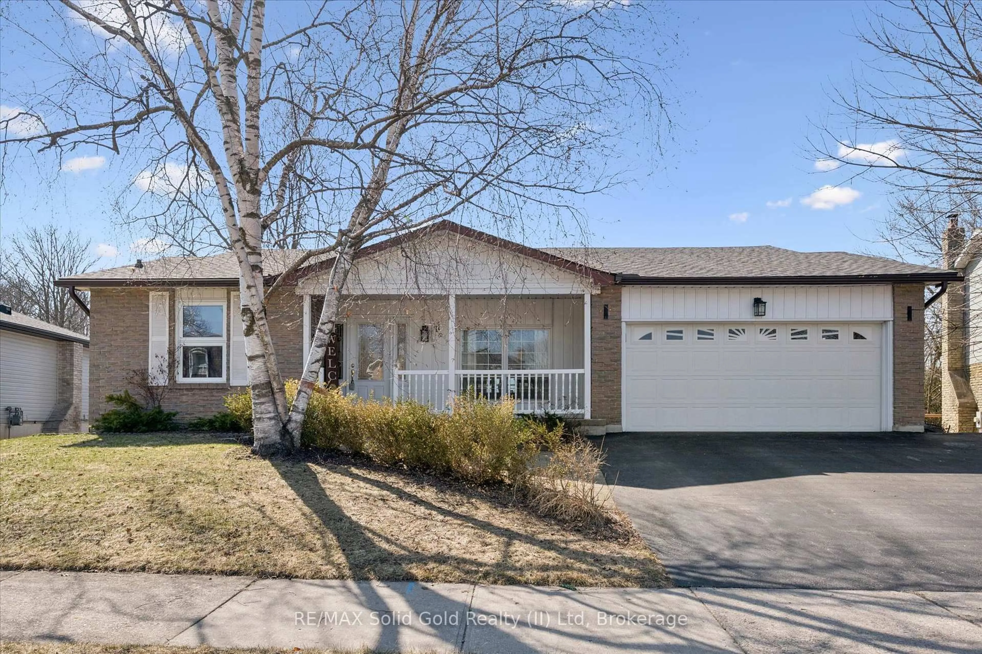 Home with vinyl exterior material, street for 11 Blue Spruce Crt, Kitchener Ontario N2N 1L2