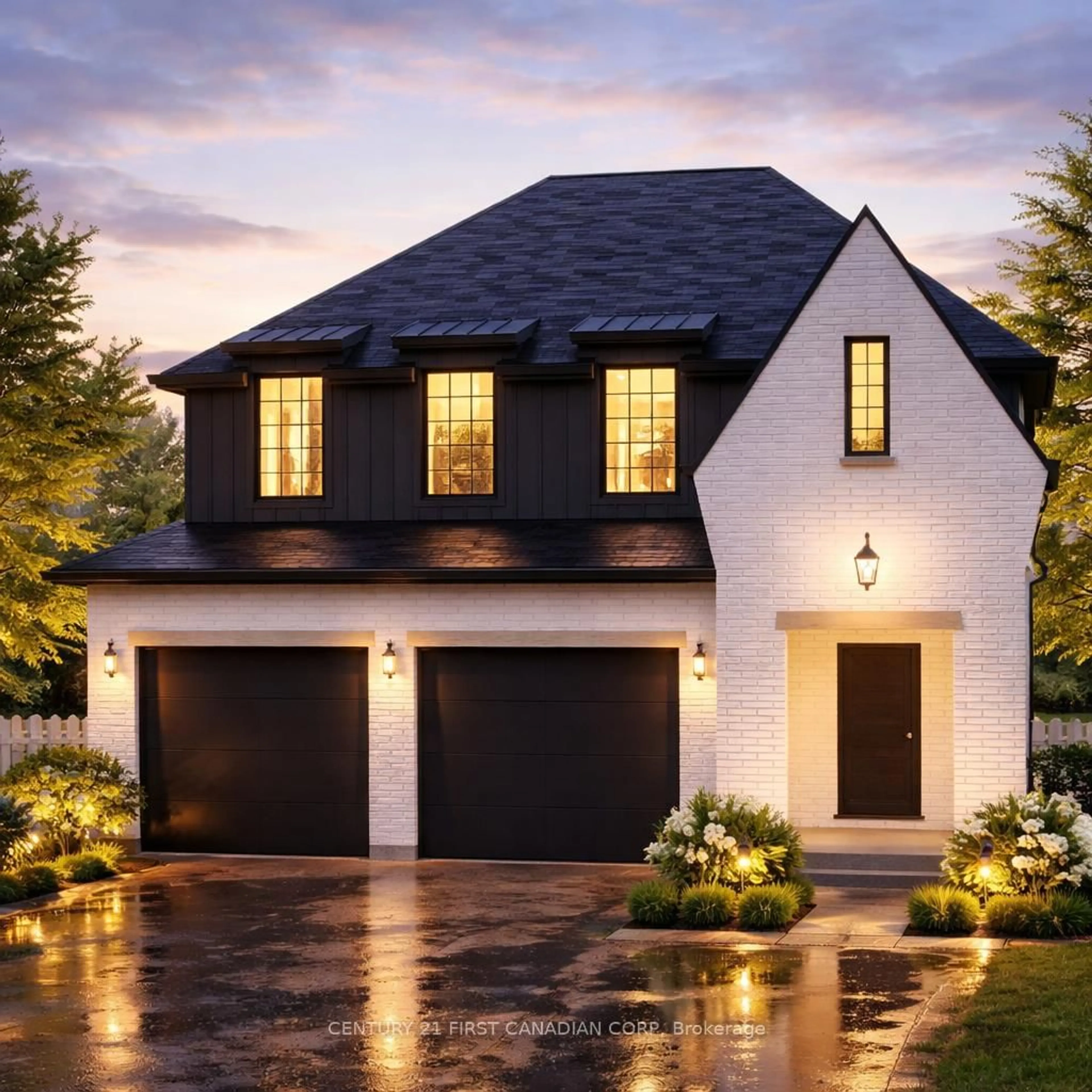 Home with brick exterior material, street for 204 FOXBOROUGH Pl, Thames Centre Ontario N0M 2P0