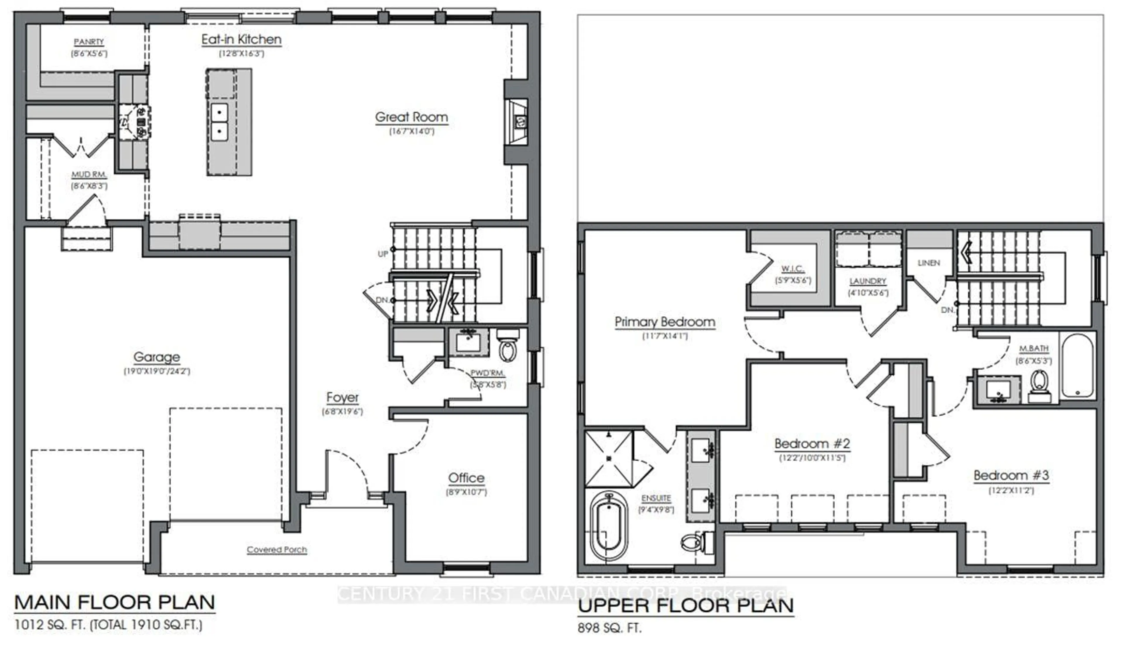 Floor plan for 208 FOXBOROUGH Pl, Thames Centre Ontario N0M 2P0