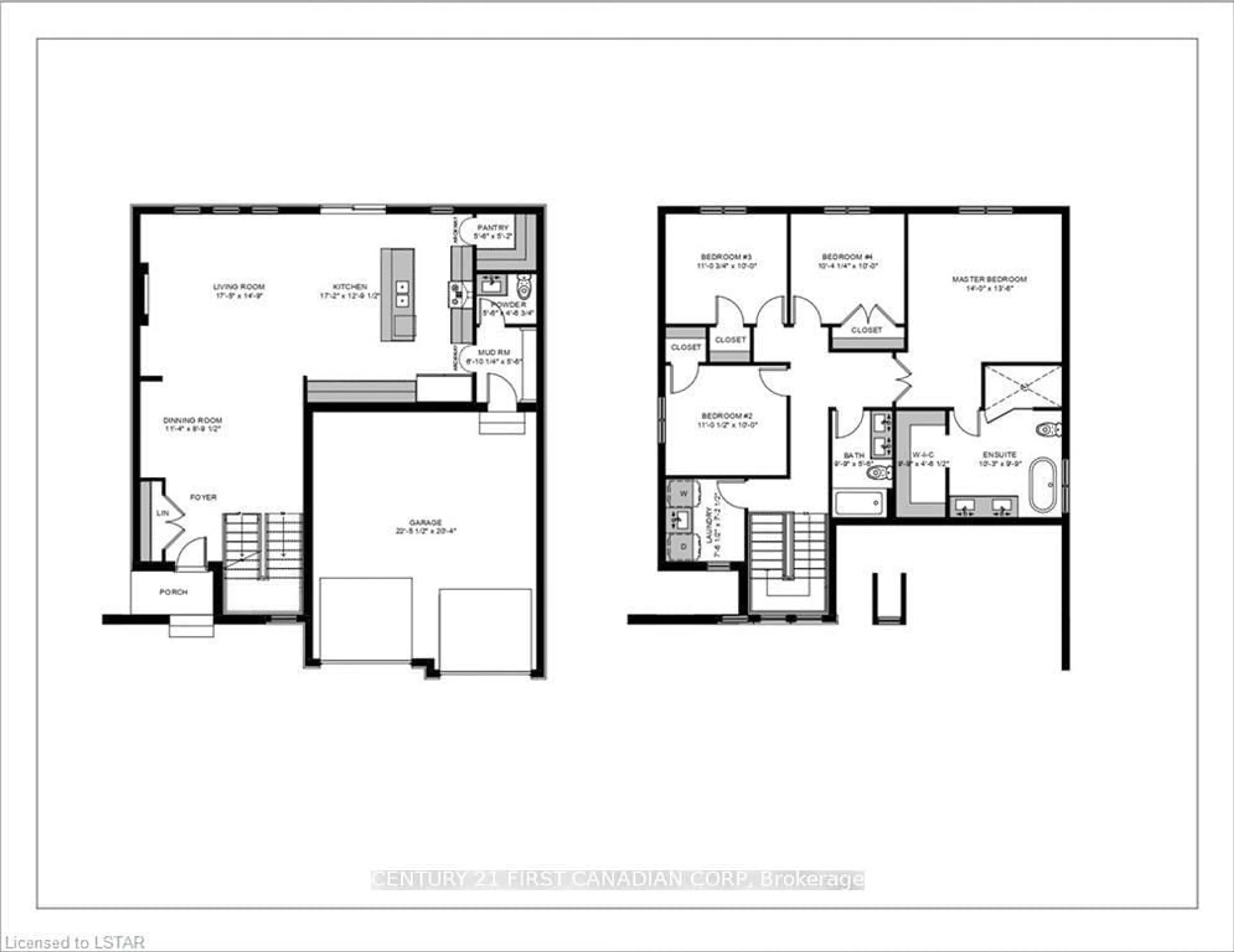 Floor plan for 212 FOXBOROUGH Pl, Thames Centre Ontario N0M 2P0