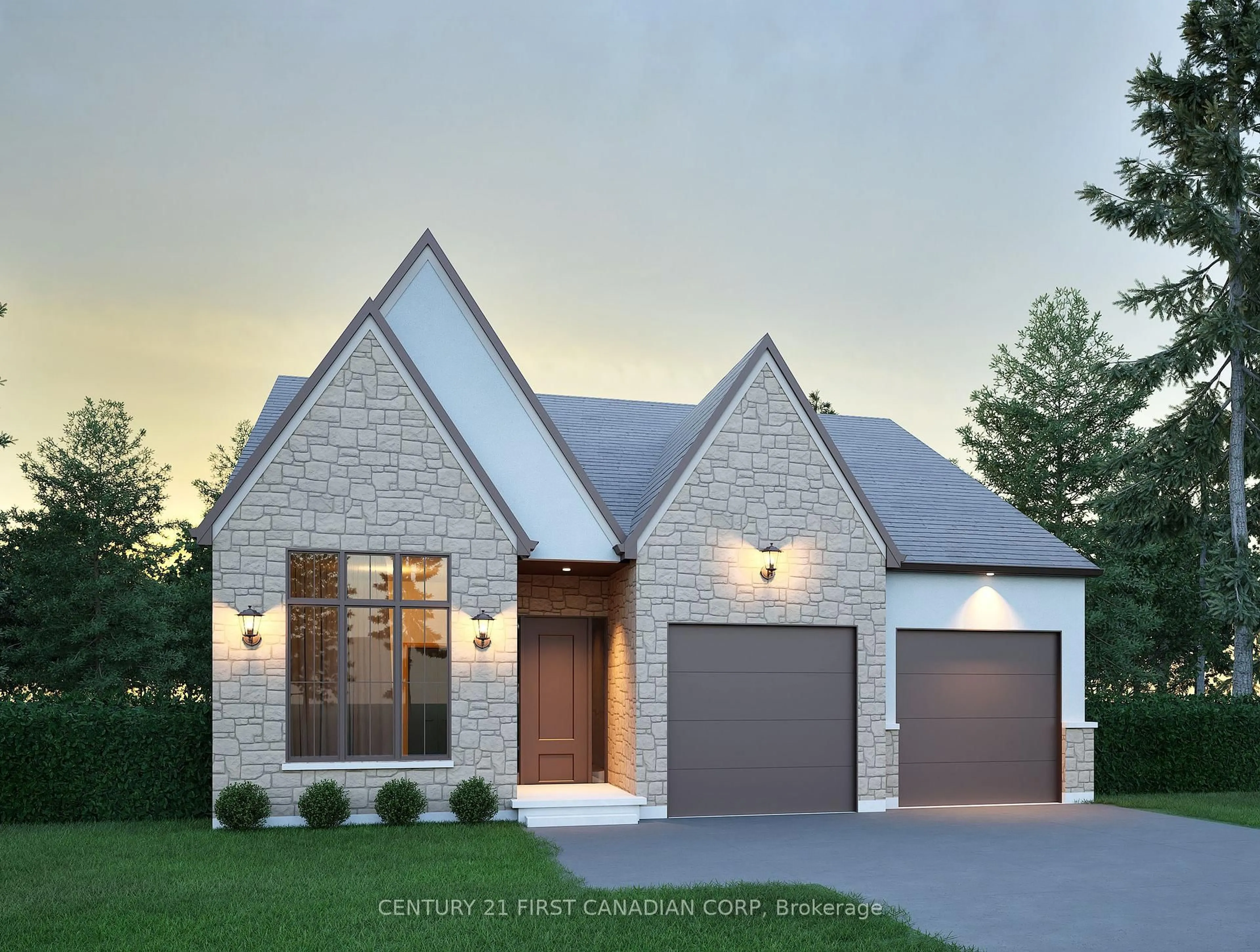 Home with brick exterior material, street for 236 Foxborough Pl, Thames Centre Ontario N0M 2P0
