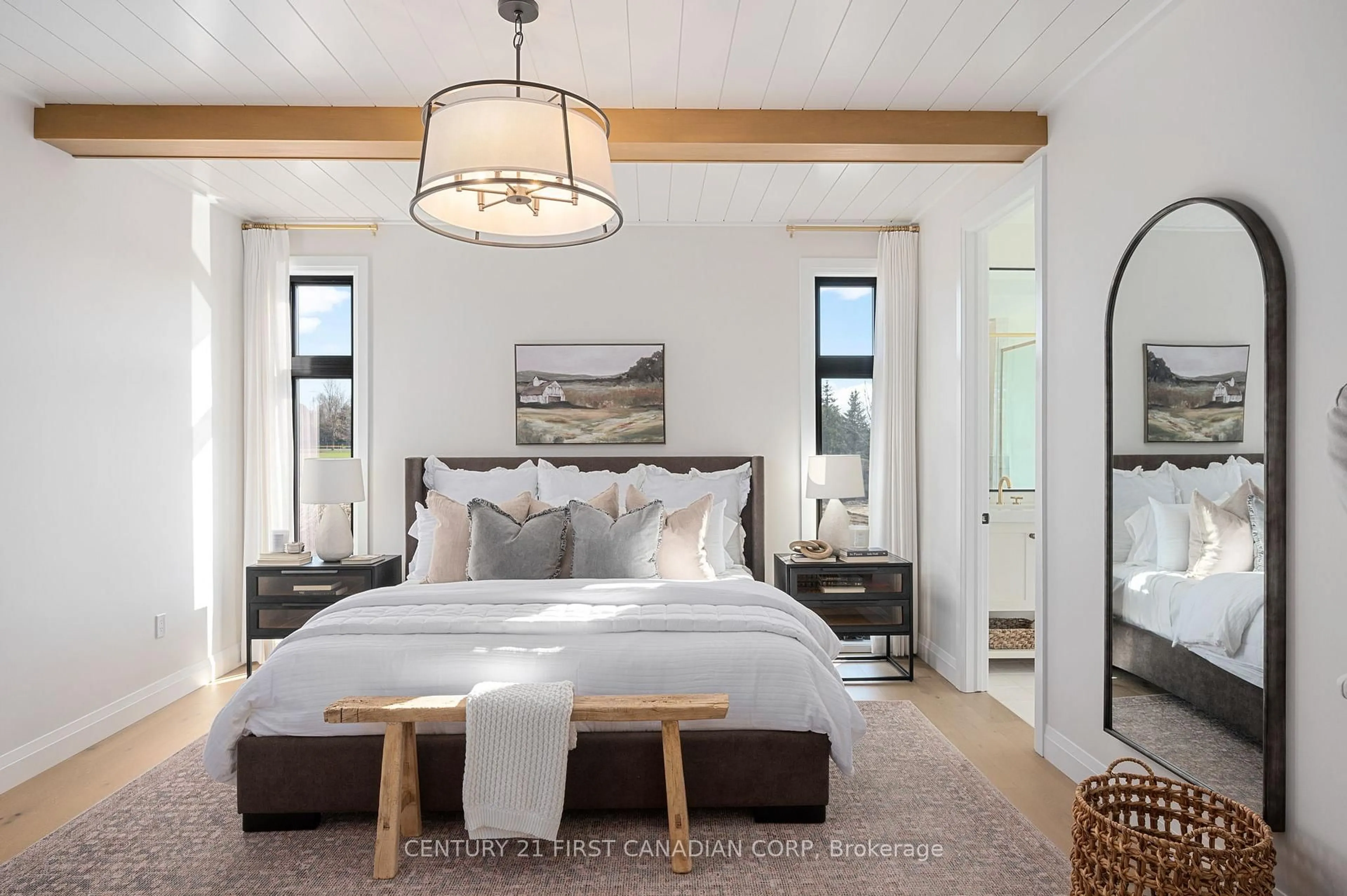 Bedroom with bed, wood/laminate floor for Lot 32 Upper West Ave, London South Ontario N6K 0J2