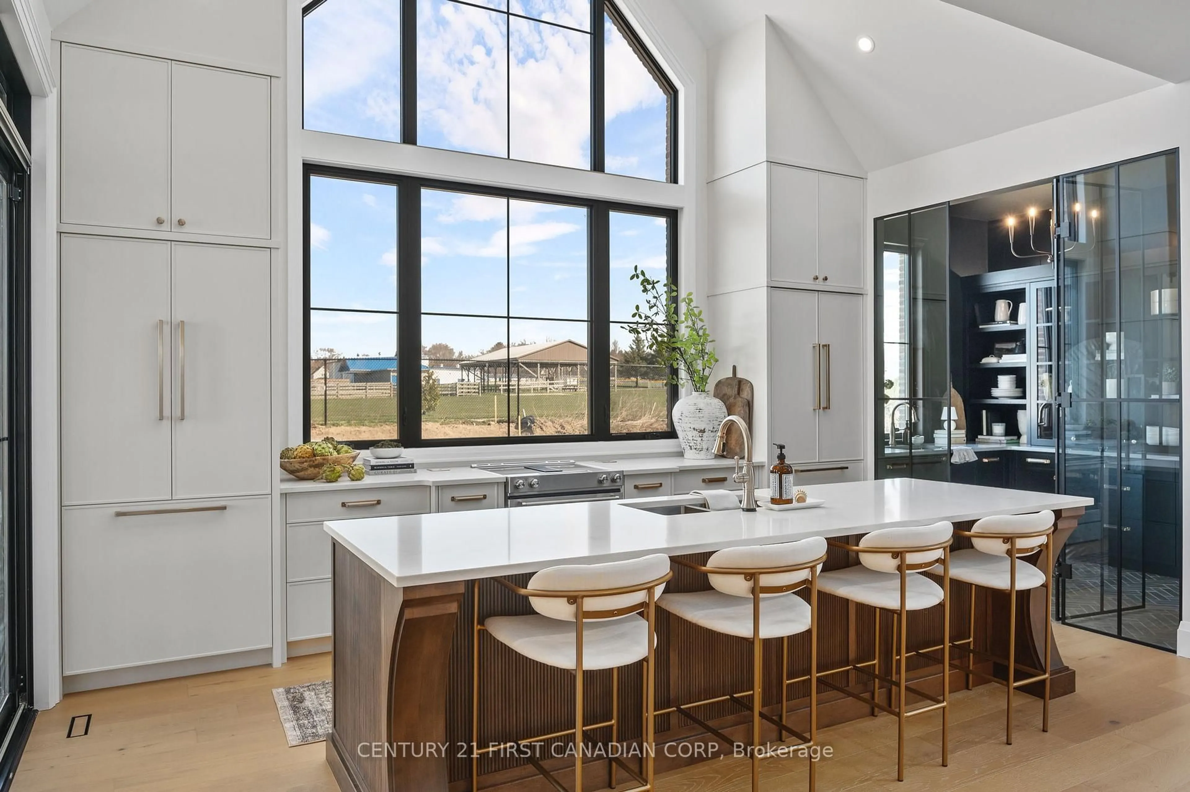 Contemporary kitchen, ceramic/tile floor for Lot 38 White Pine St, London North Ontario N6G 3X9