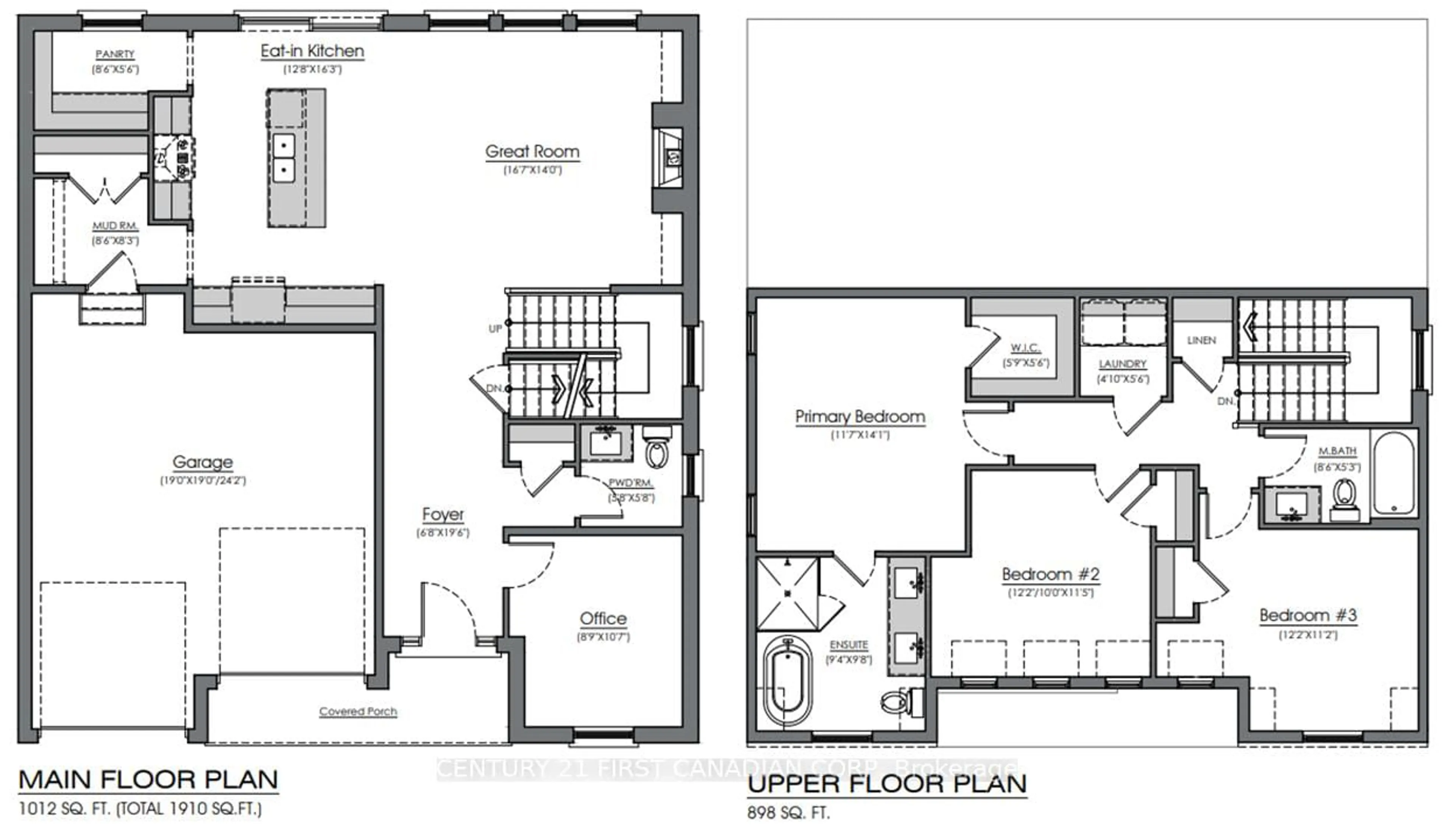 Floor plan for 203 Foxborough Pl, Thames Centre Ontario N0M 2P0