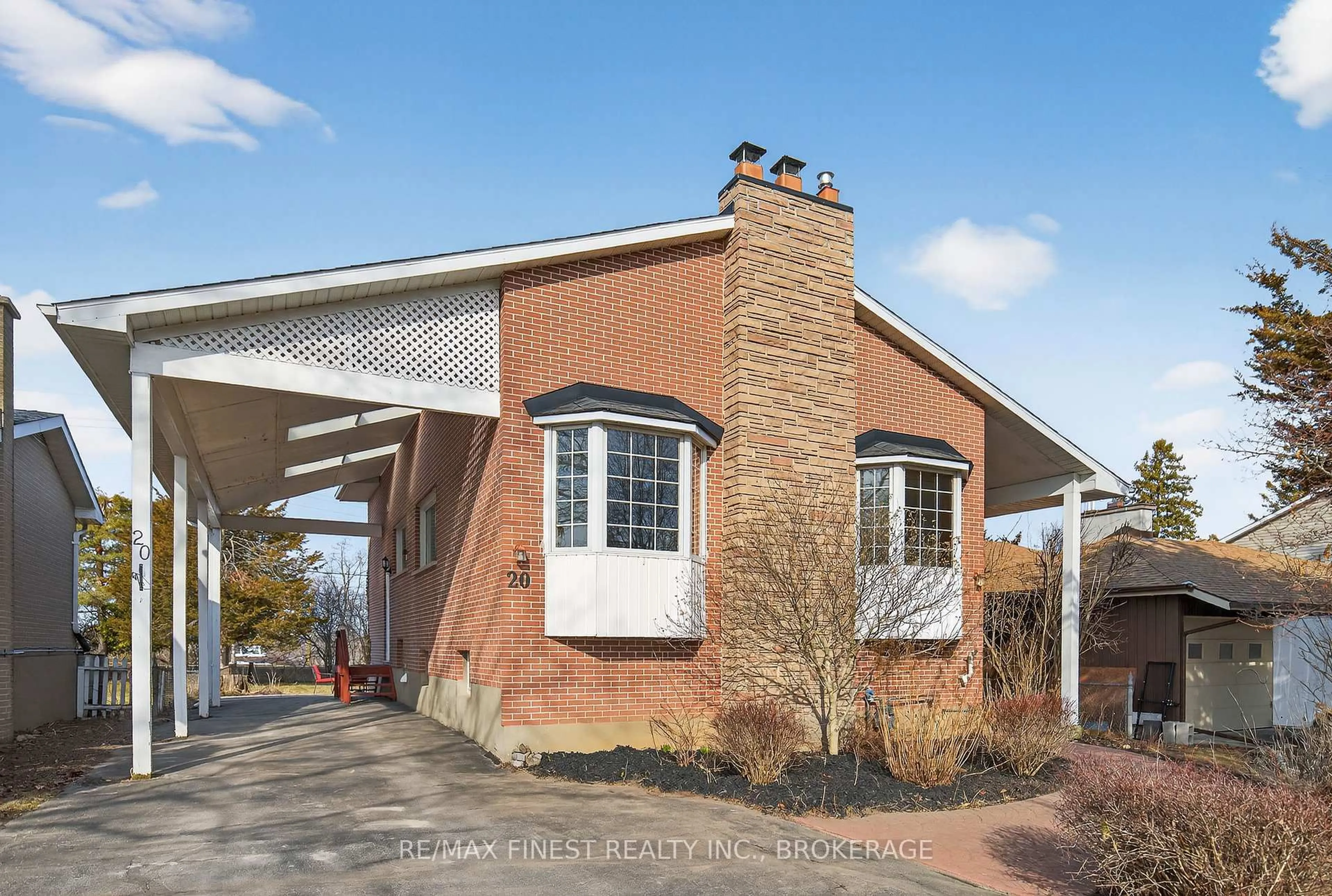 Home with brick exterior material, street for 20 Oakridge Ave, Kingston Ontario K7L 4S9