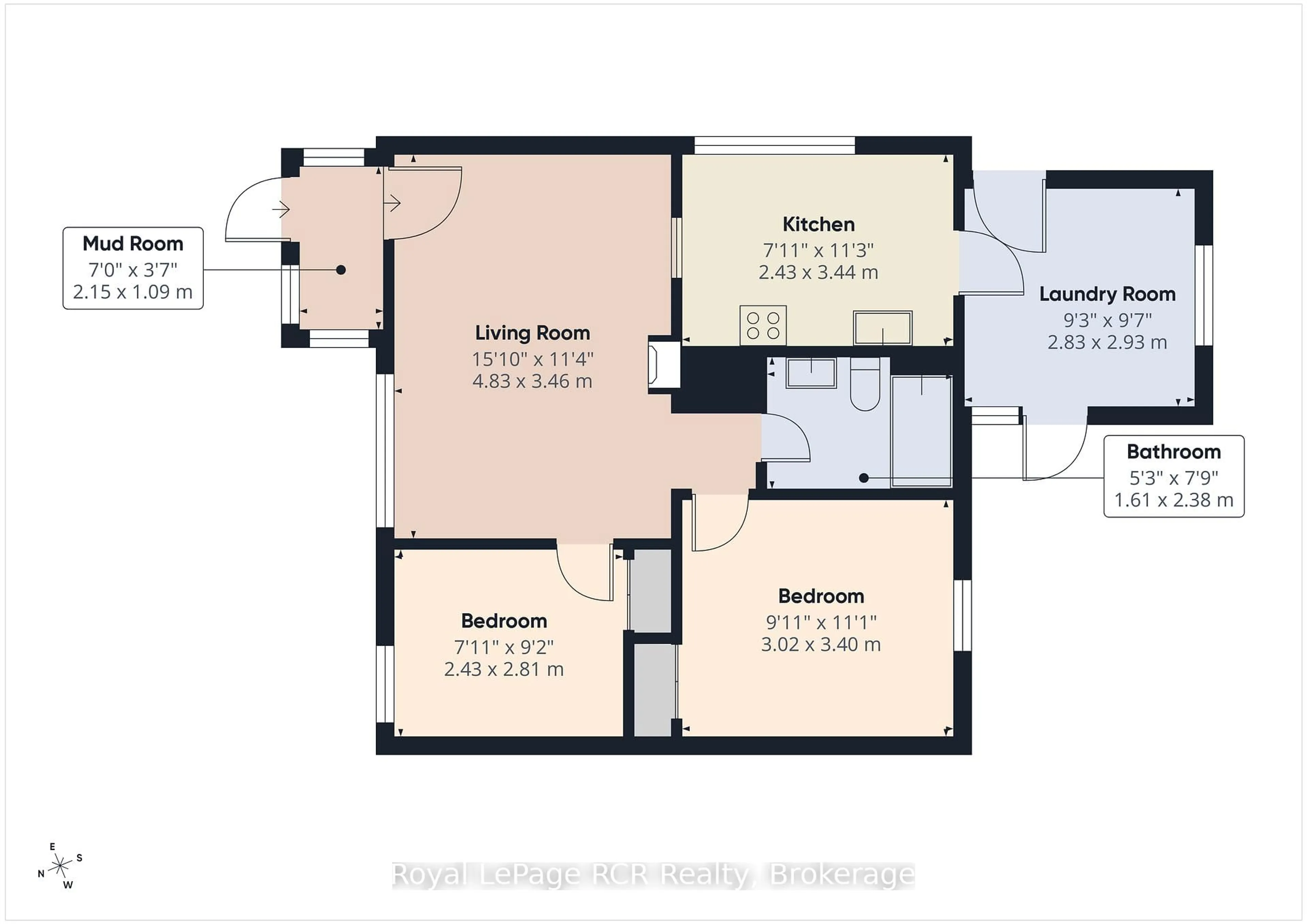 Floor plan for 785 6th 'A' St, Owen Sound Ontario N4K 1G6