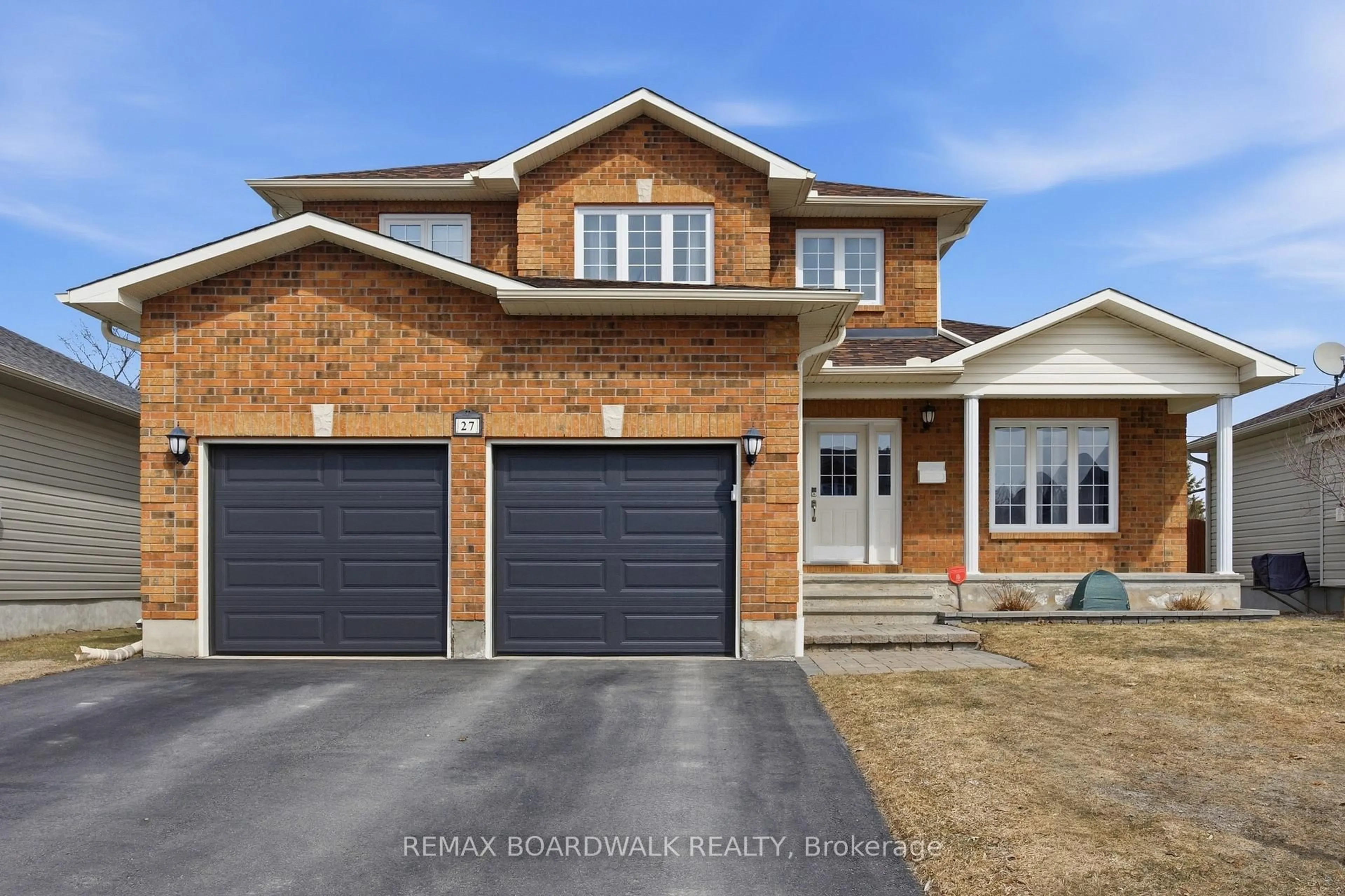 Home with brick exterior material, street for 27 Comba Dr, Carleton Place Ontario K7C 4V2