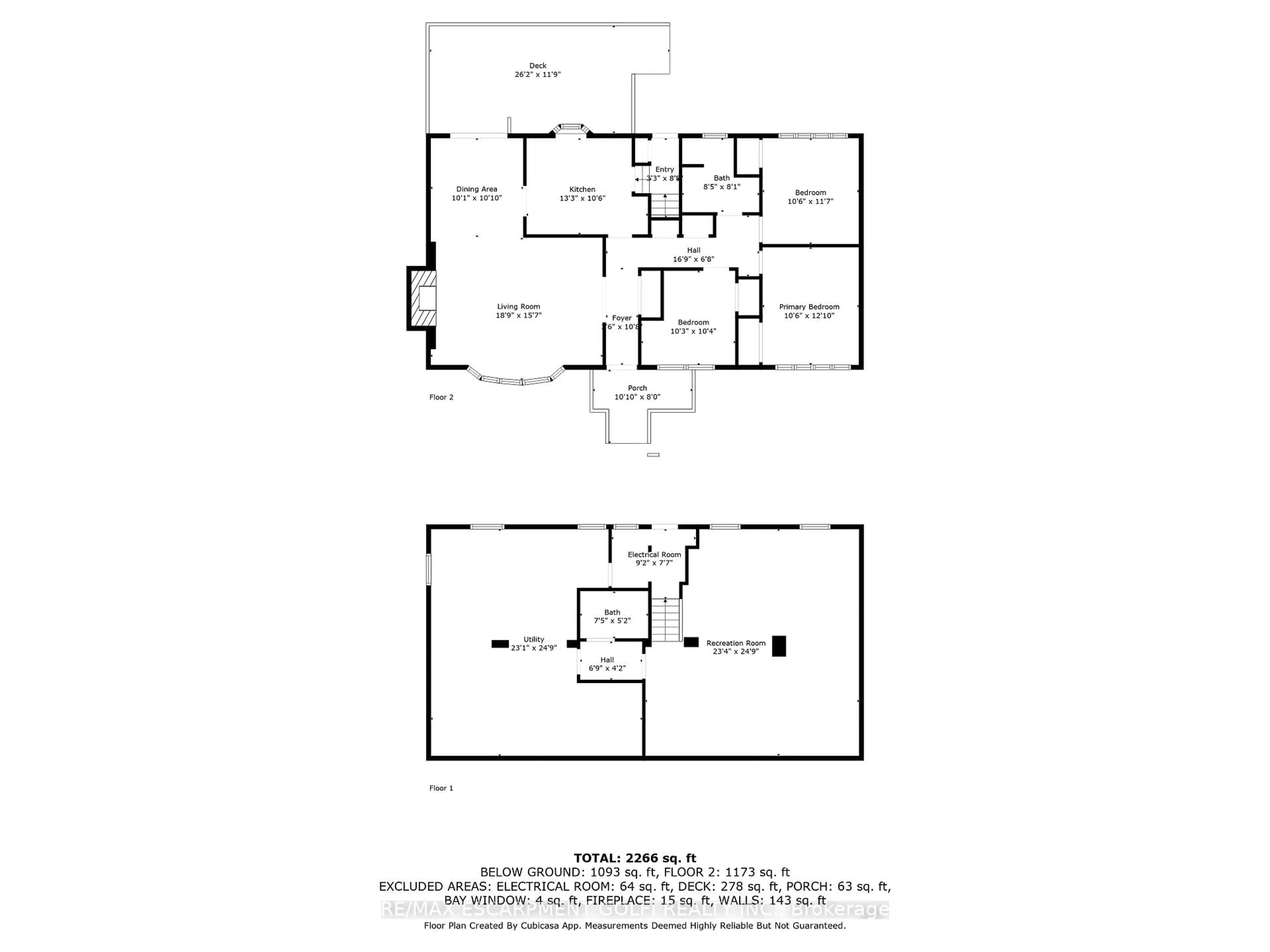 Floor plan for 894 Bishop Pl, Hamilton Ontario L9G 3E5