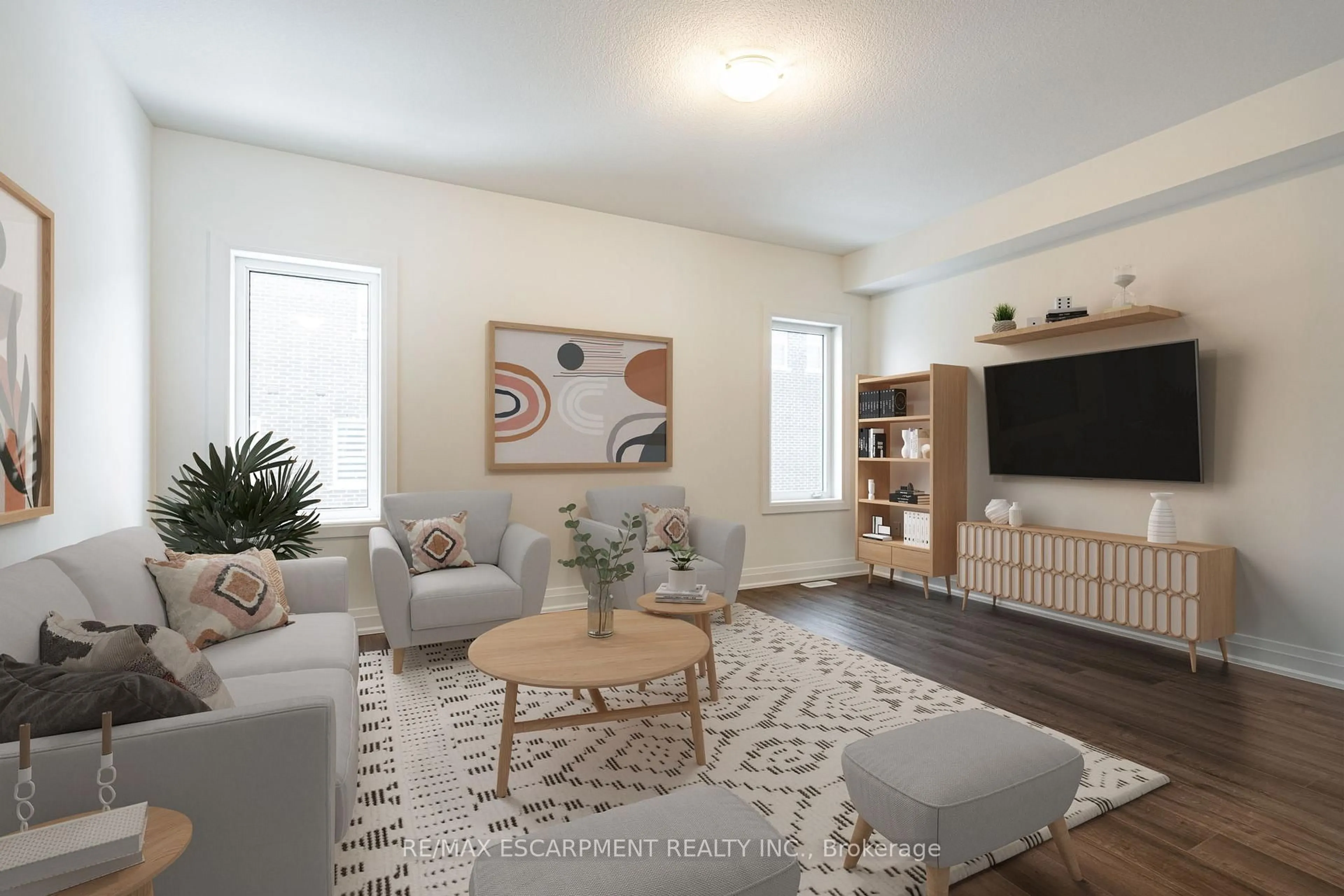 Living room with furniture, unknown for 18 Clear Valley Lane, Hamilton Ontario L0R 1W0