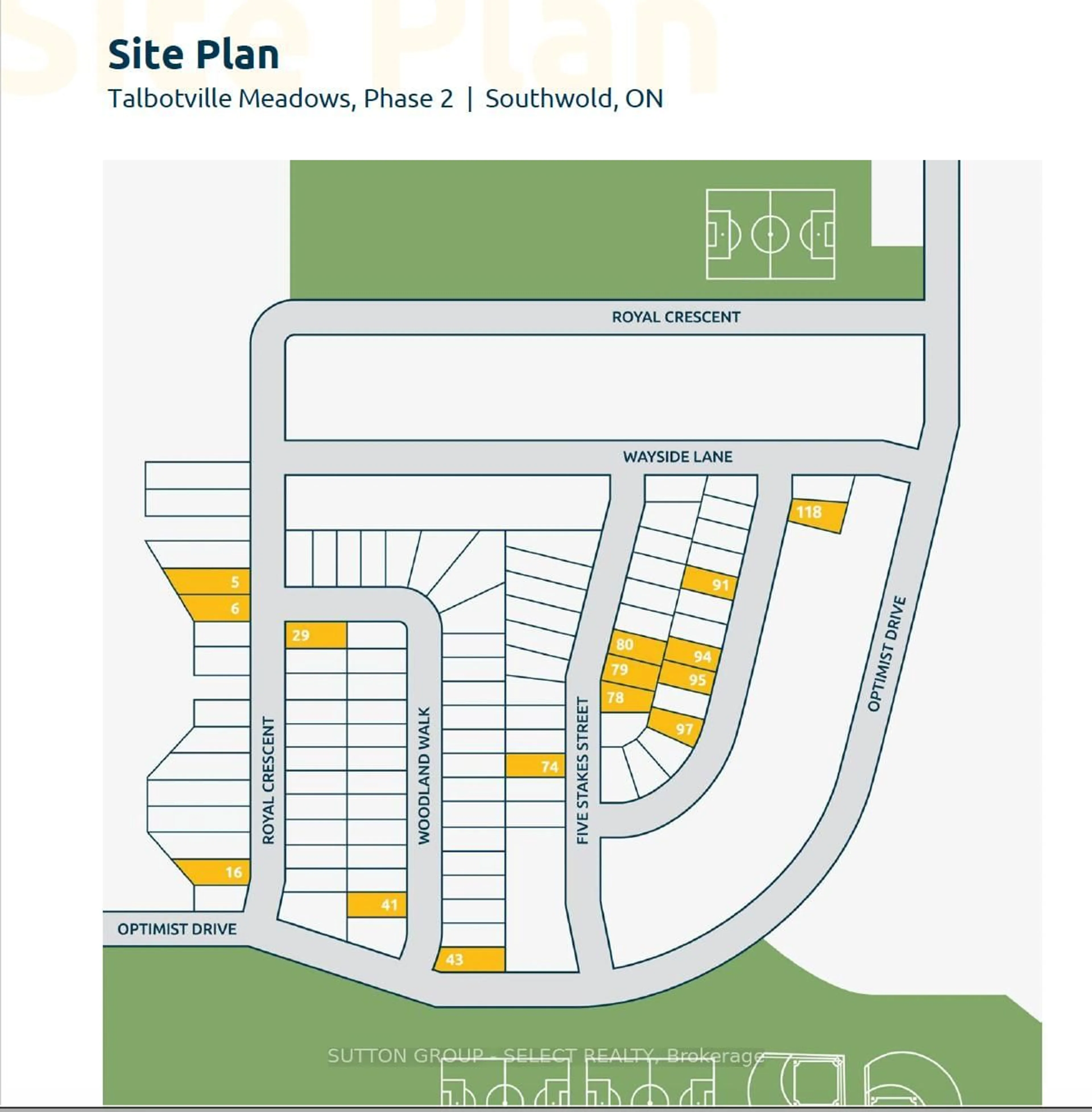 Floor plan for LOT 95 HERON St, Southwold Ontario N5P 3T2