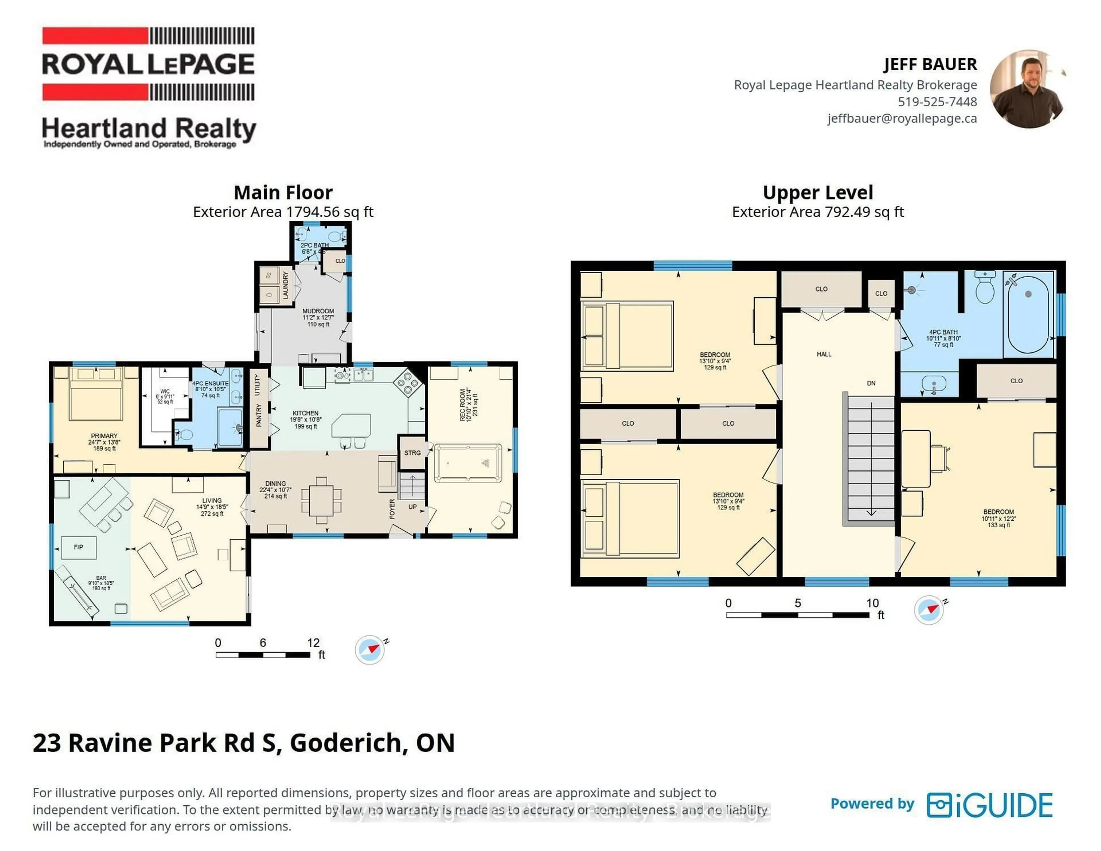 Floor plan for 23 Park Rd, Goderich Ontario N7A 3X8