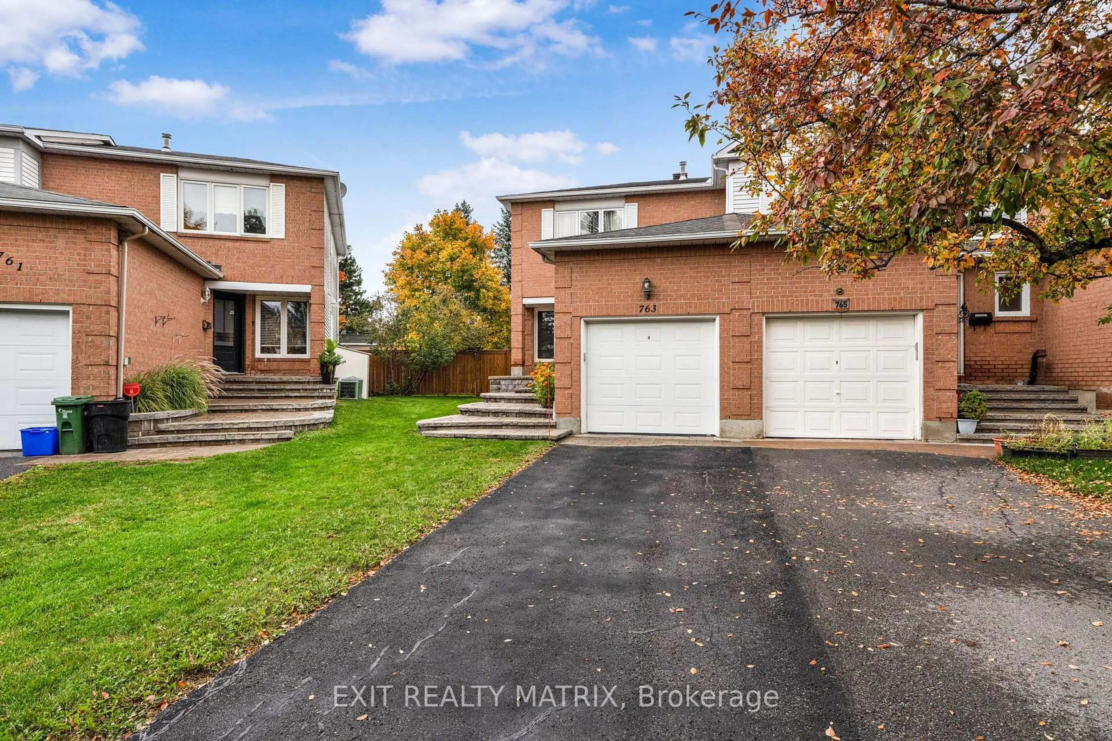 Home with brick exterior material, street for 763 Clearcrest Cres, Ottawa Ontario K4A 3E7