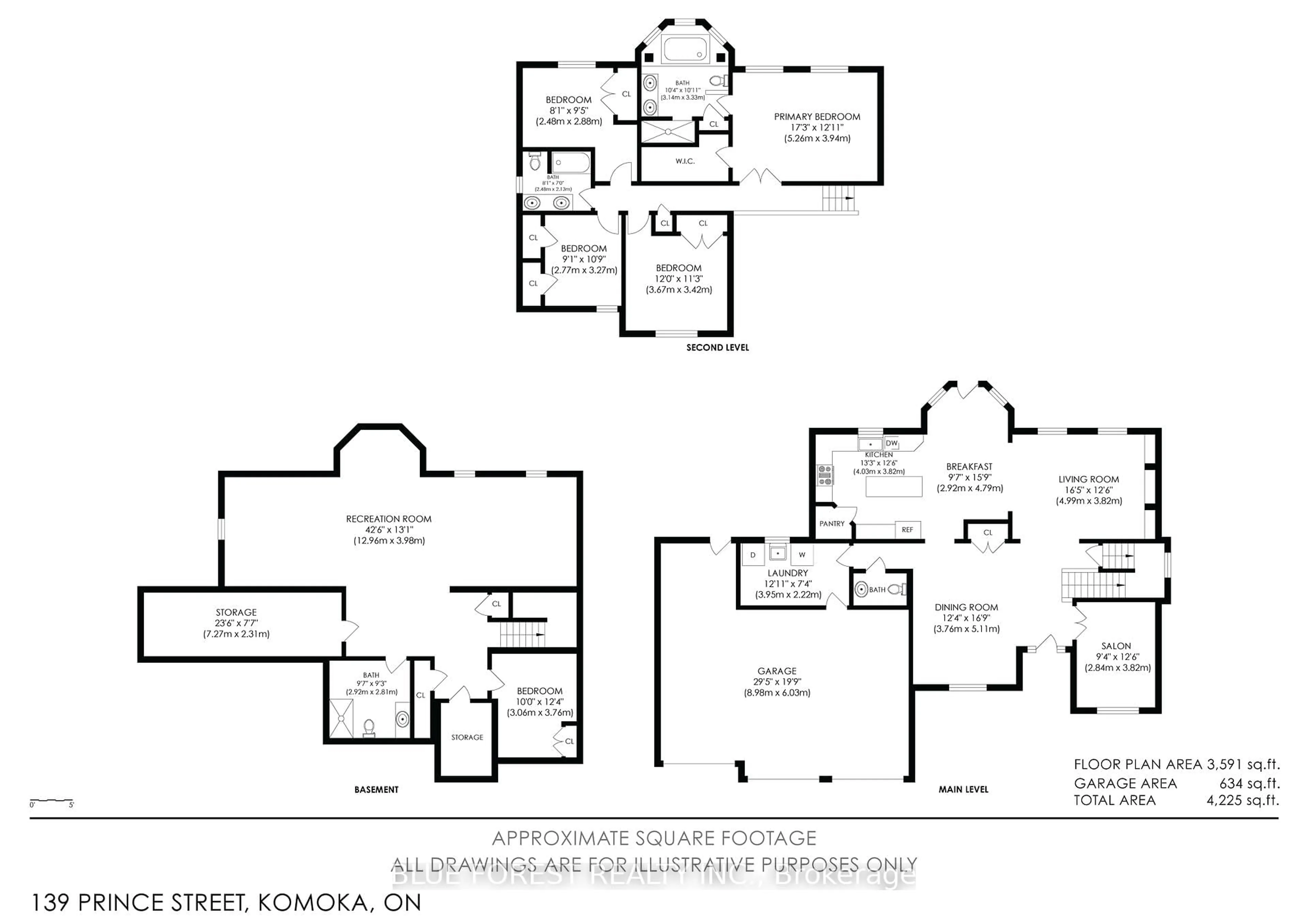 Floor plan for 139 Prince St, Middlesex Centre Ontario N0L 1R0