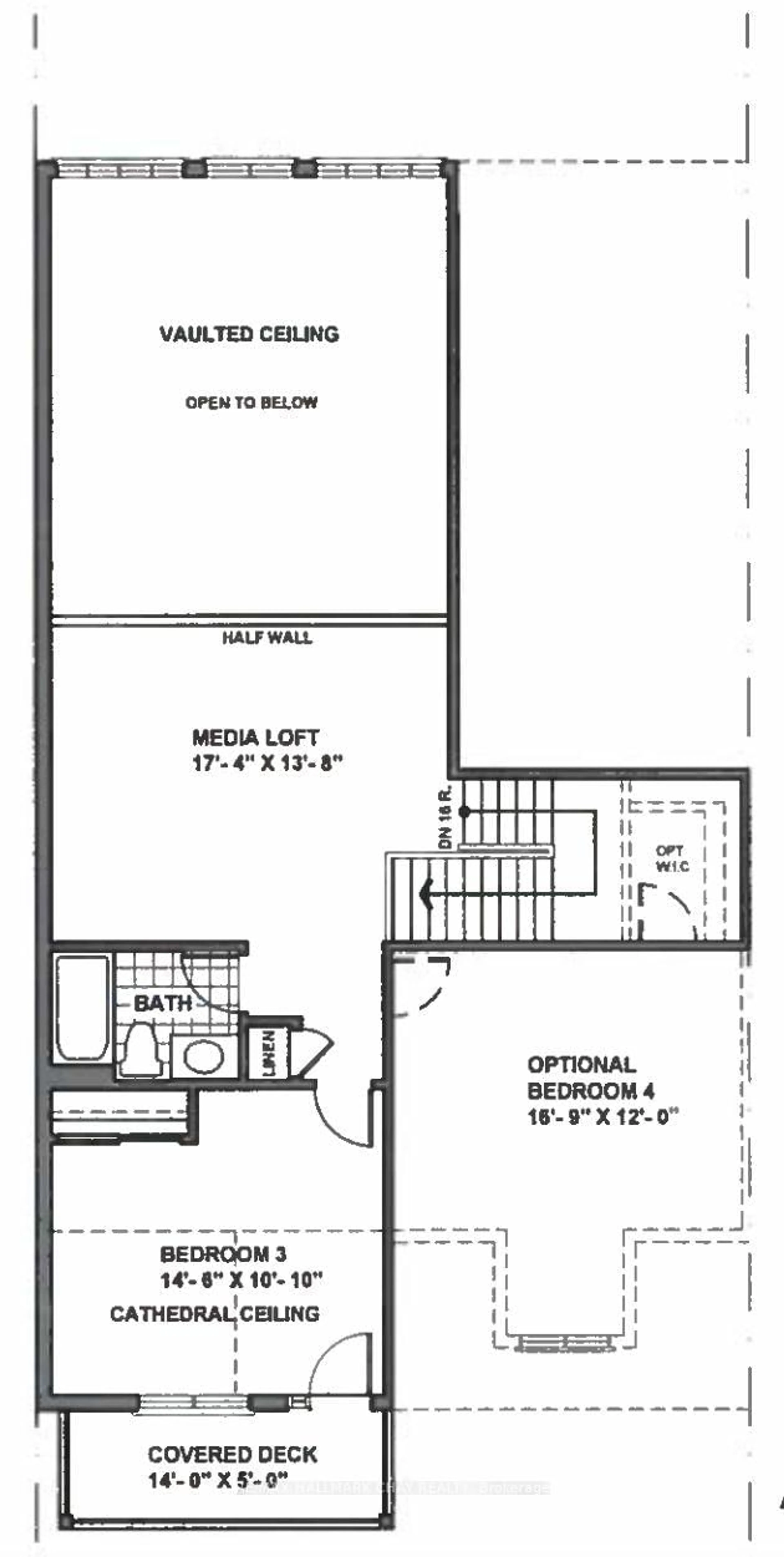 Floor plan for 4 Leeds Crt, Bracebridge Ontario P1L 0B7