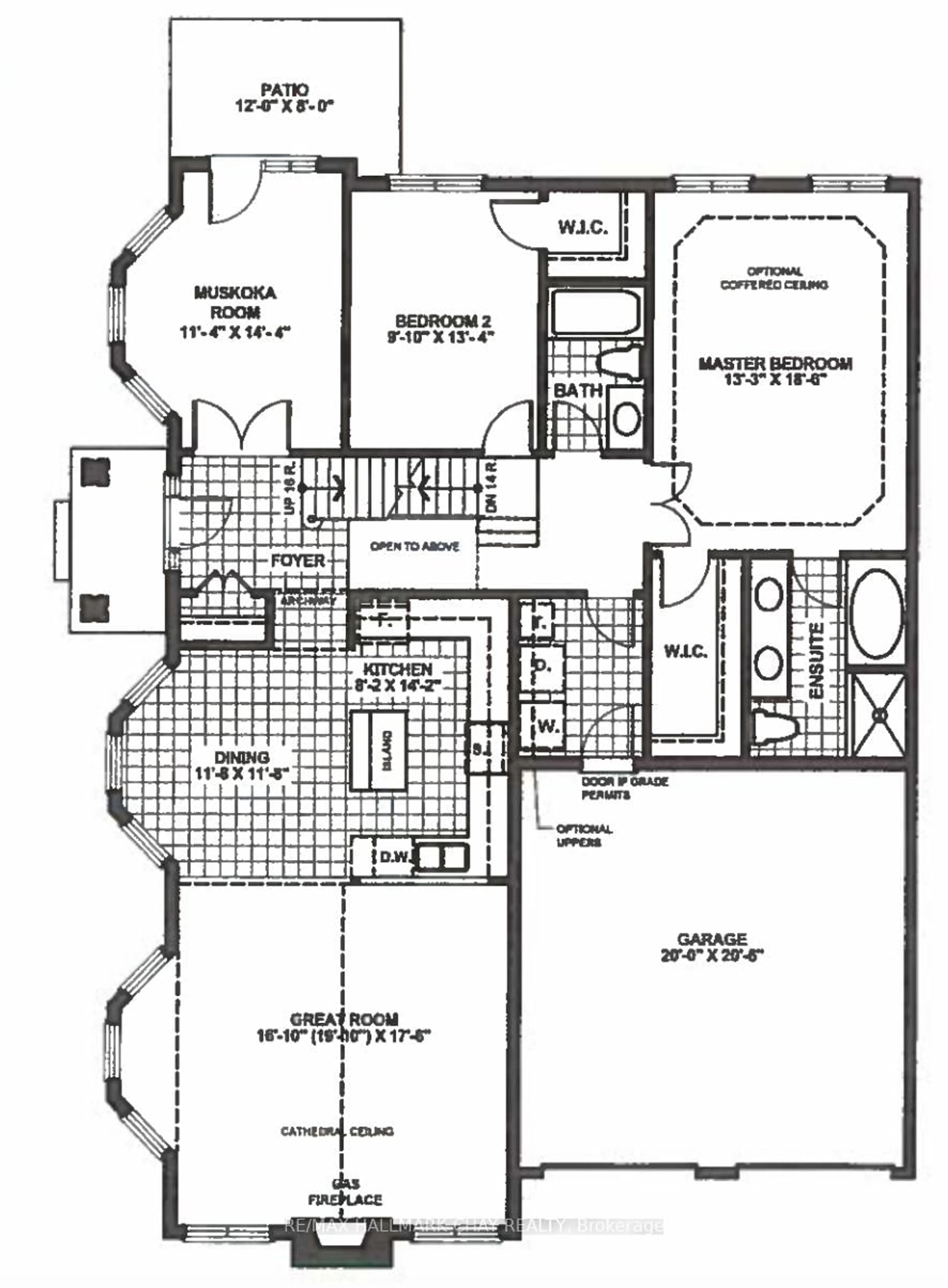 Floor plan for 17 Leeds Crt, Bracebridge Ontario P1L 0B7