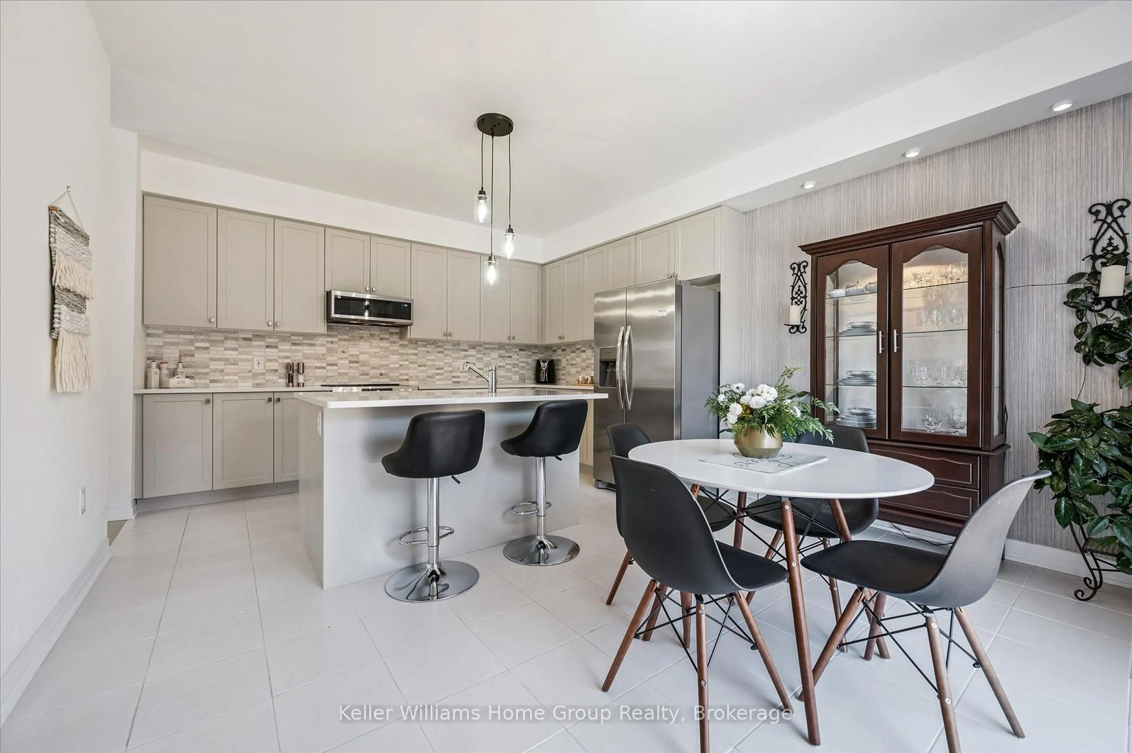 Contemporary kitchen, ceramic/tile floor for 160 Raftis St, Wellington North Ontario N0G 1A0